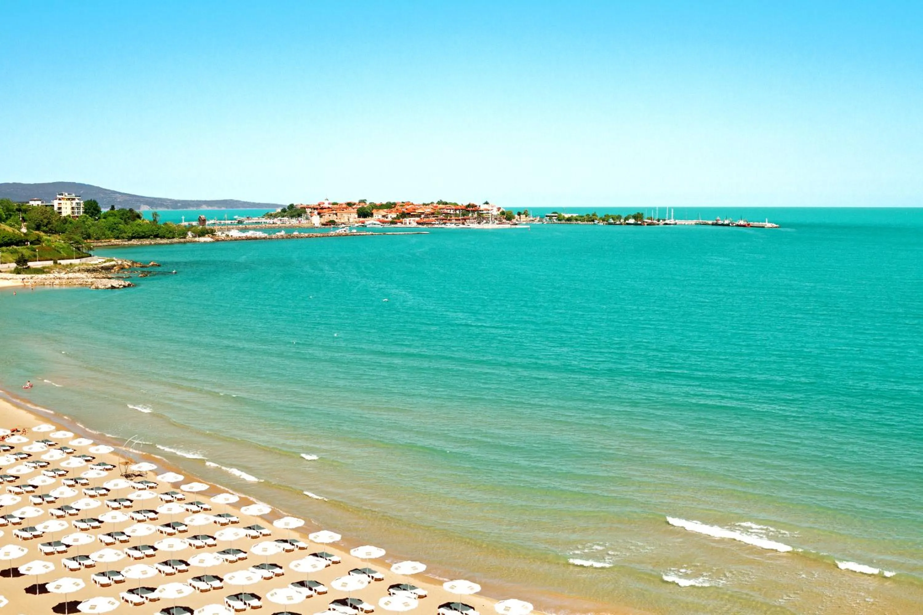Natural landscape in Bilyana Beach Hotel- Adults only