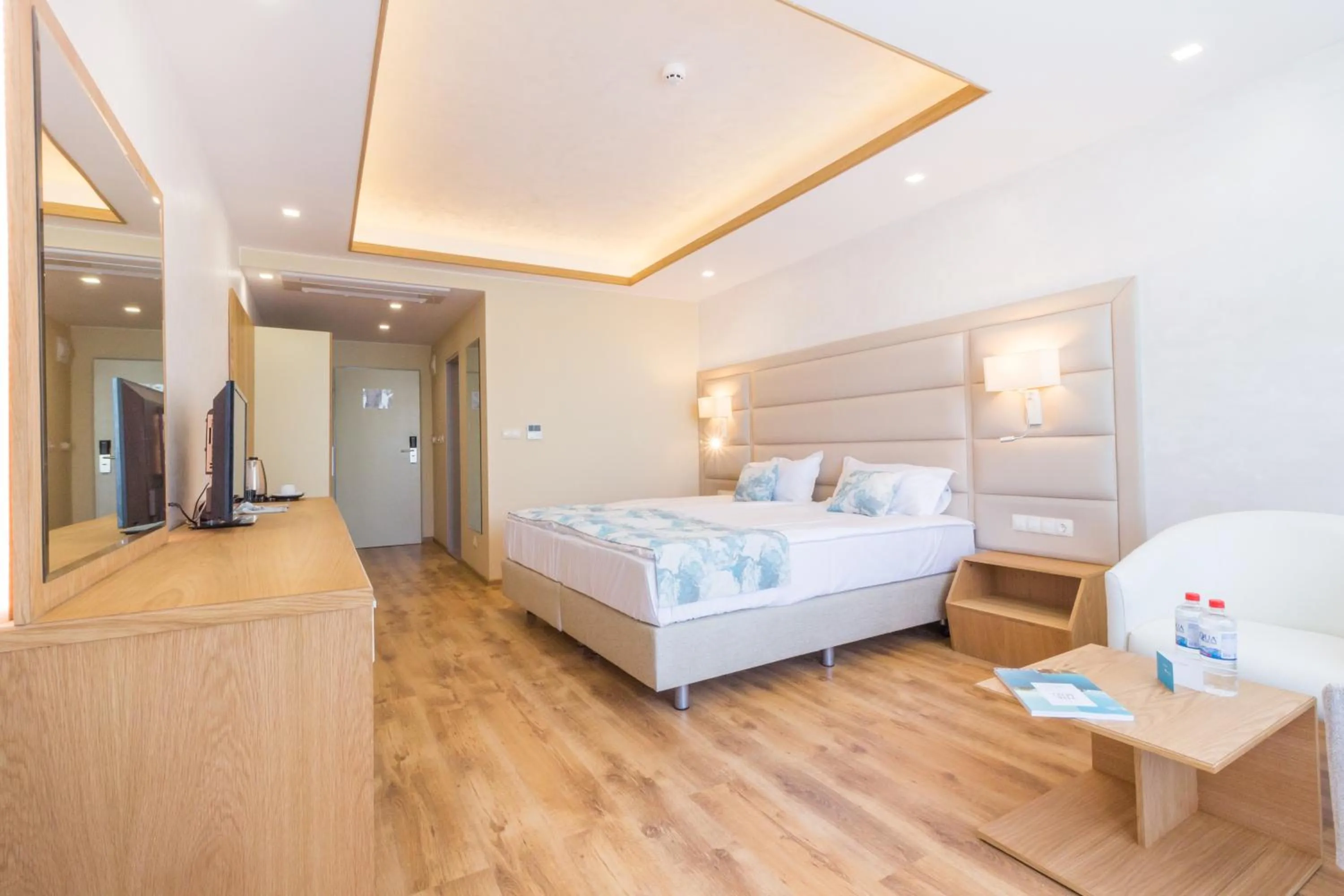 Photo of the whole room, Bed in Bilyana Beach Hotel- Adults only