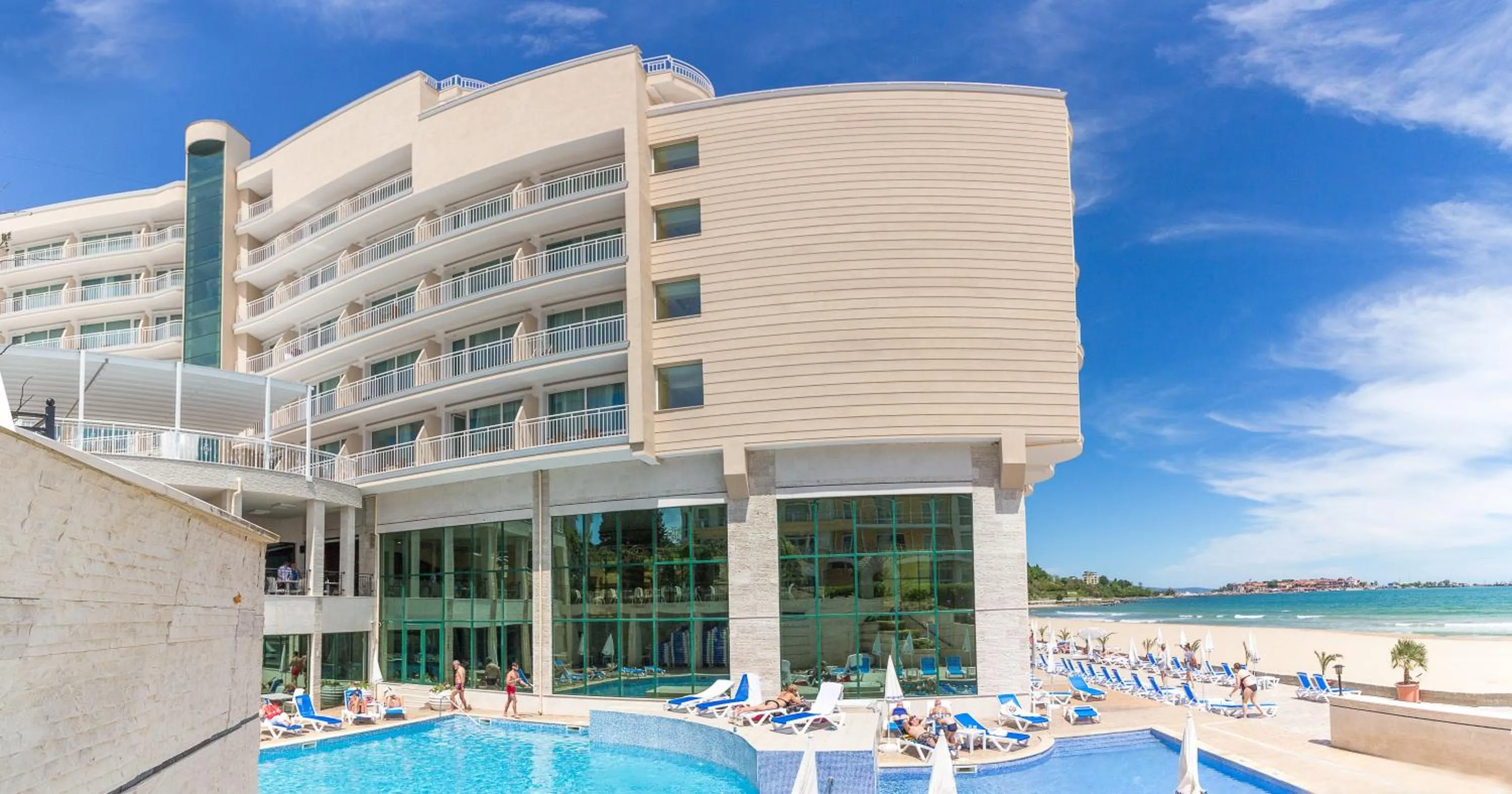 Property building in Bilyana Beach Hotel- Adults only