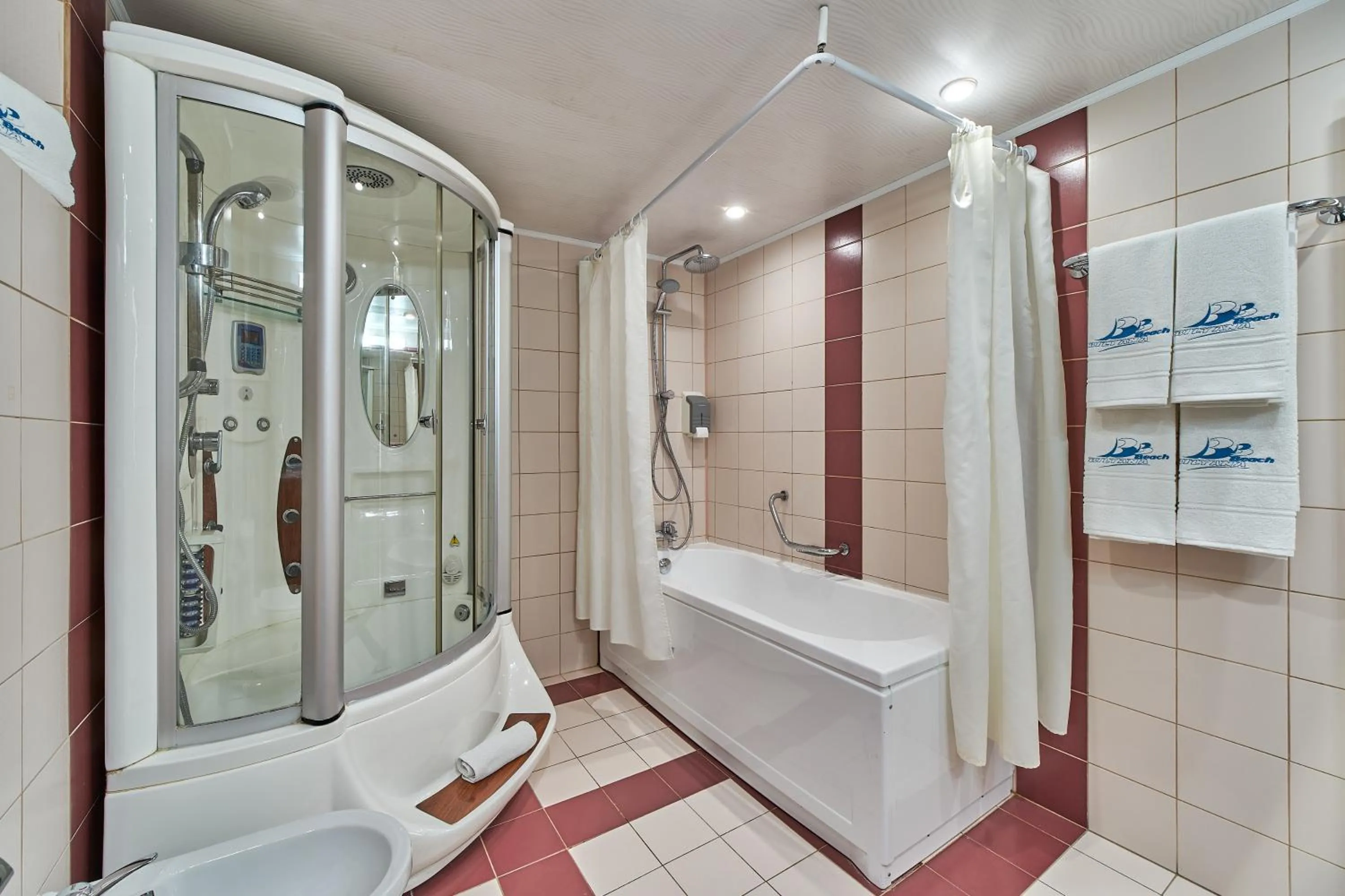 Bathroom in Bilyana Beach Hotel- Adults only