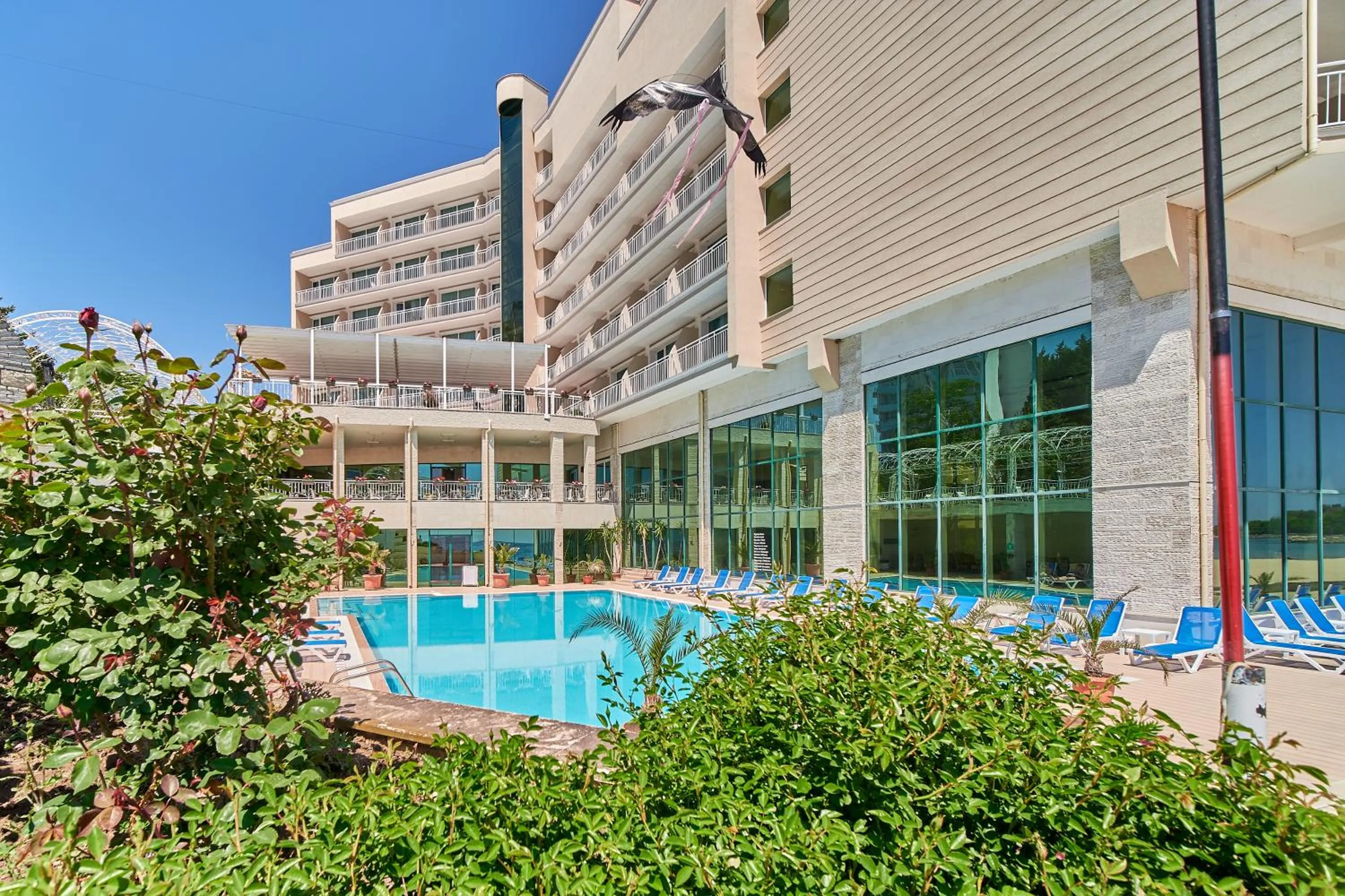 Property building in Bilyana Beach Hotel- Adults only