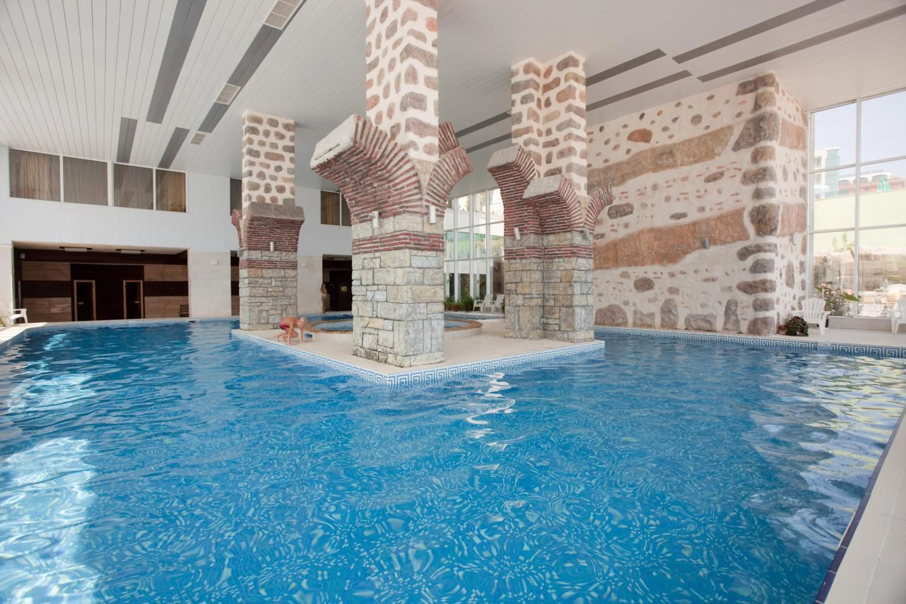 Swimming pool in Bilyana Beach Hotel- Adults only