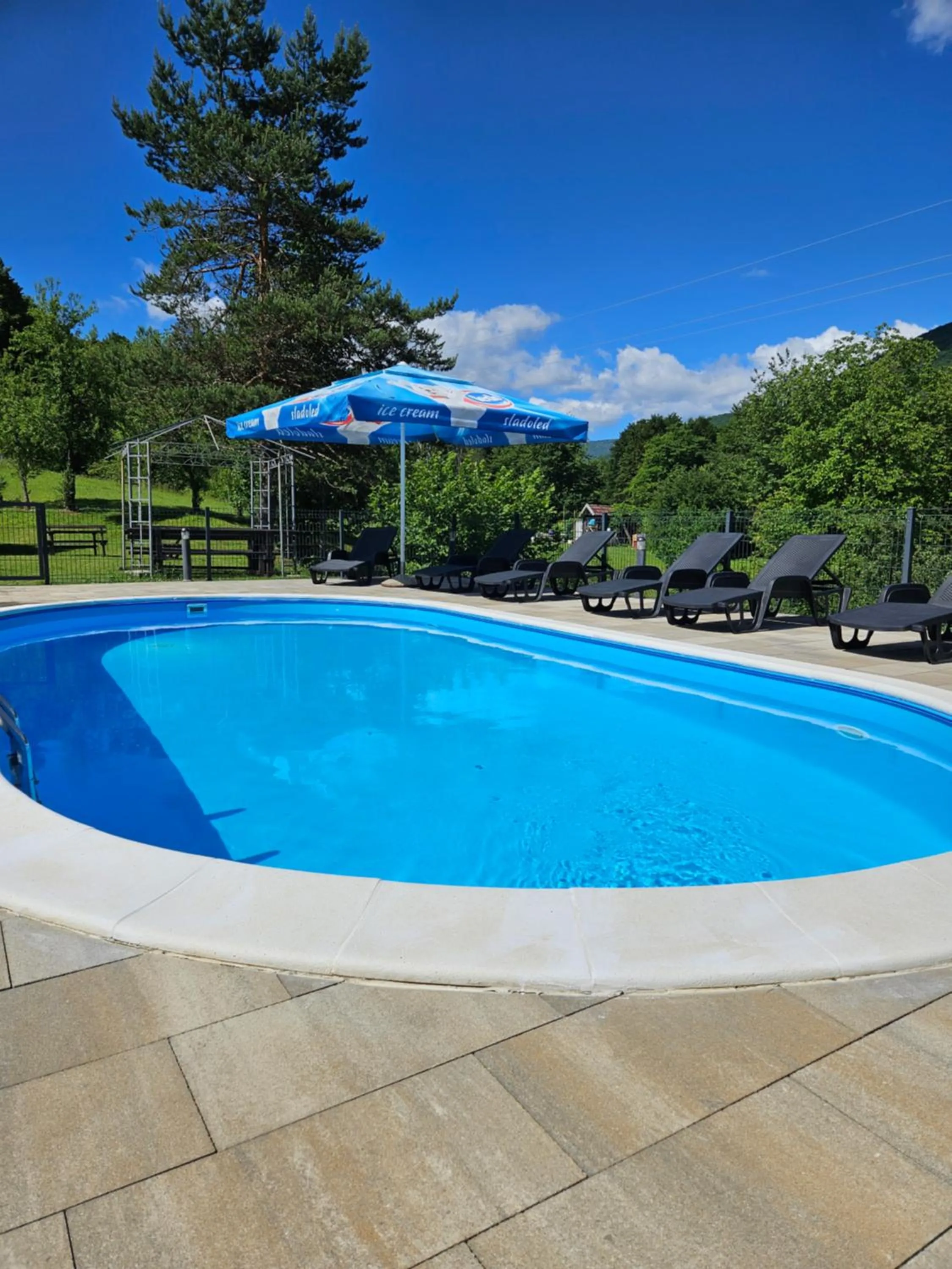 Natural landscape in House Mirjana