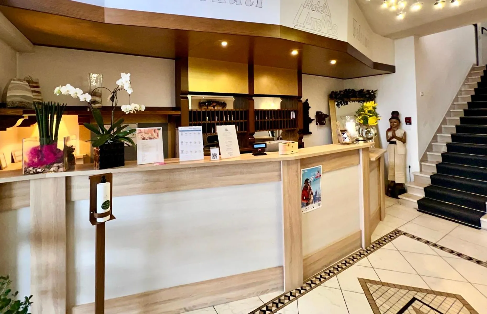 Lobby or reception in Hotel Latemar