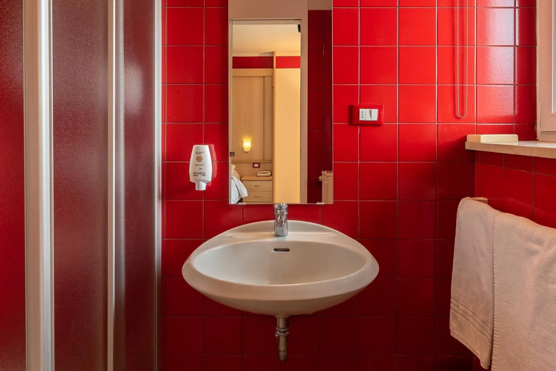 Shower in Hotel Latemar