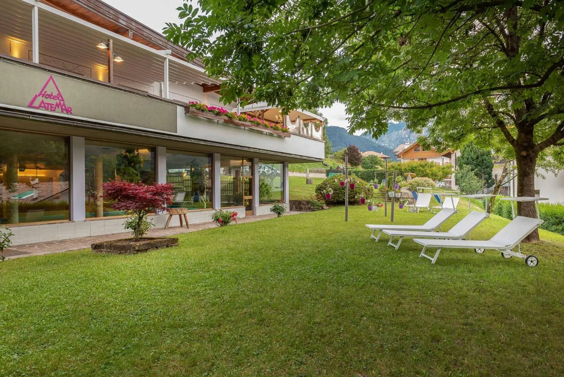 Property building in Hotel Latemar