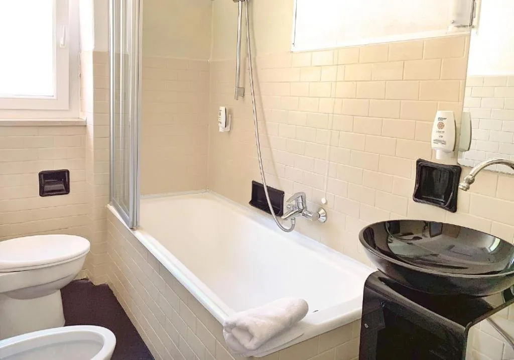 Bathroom in Hotel Latemar