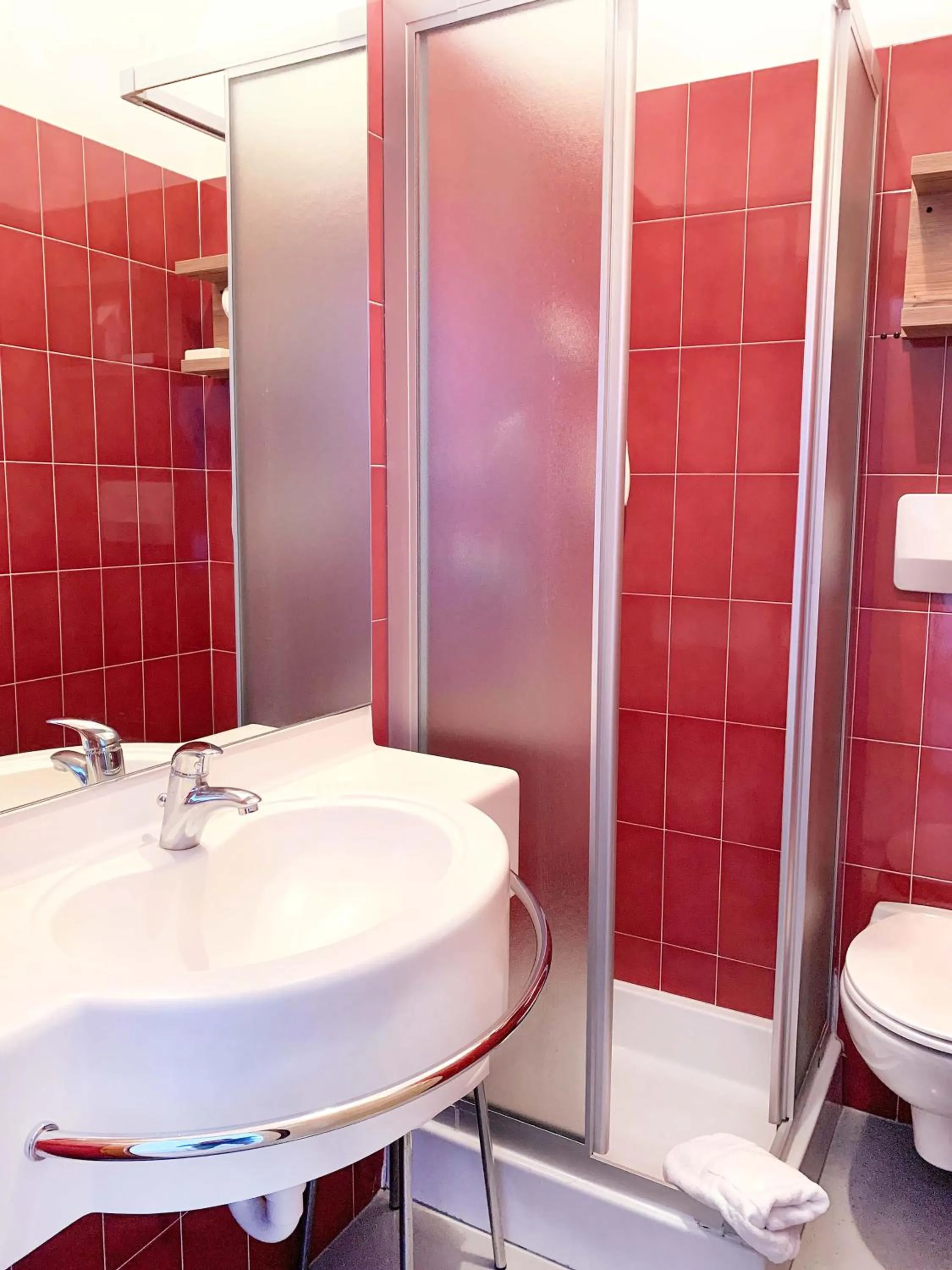 Bathroom in Hotel Latemar