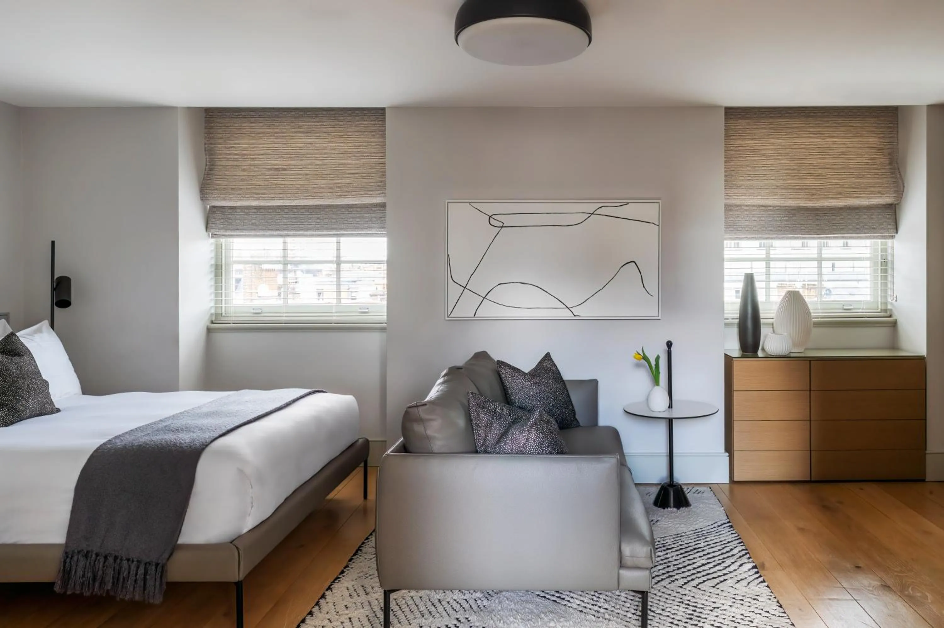 Bedroom, Bed in AKA Marylebone