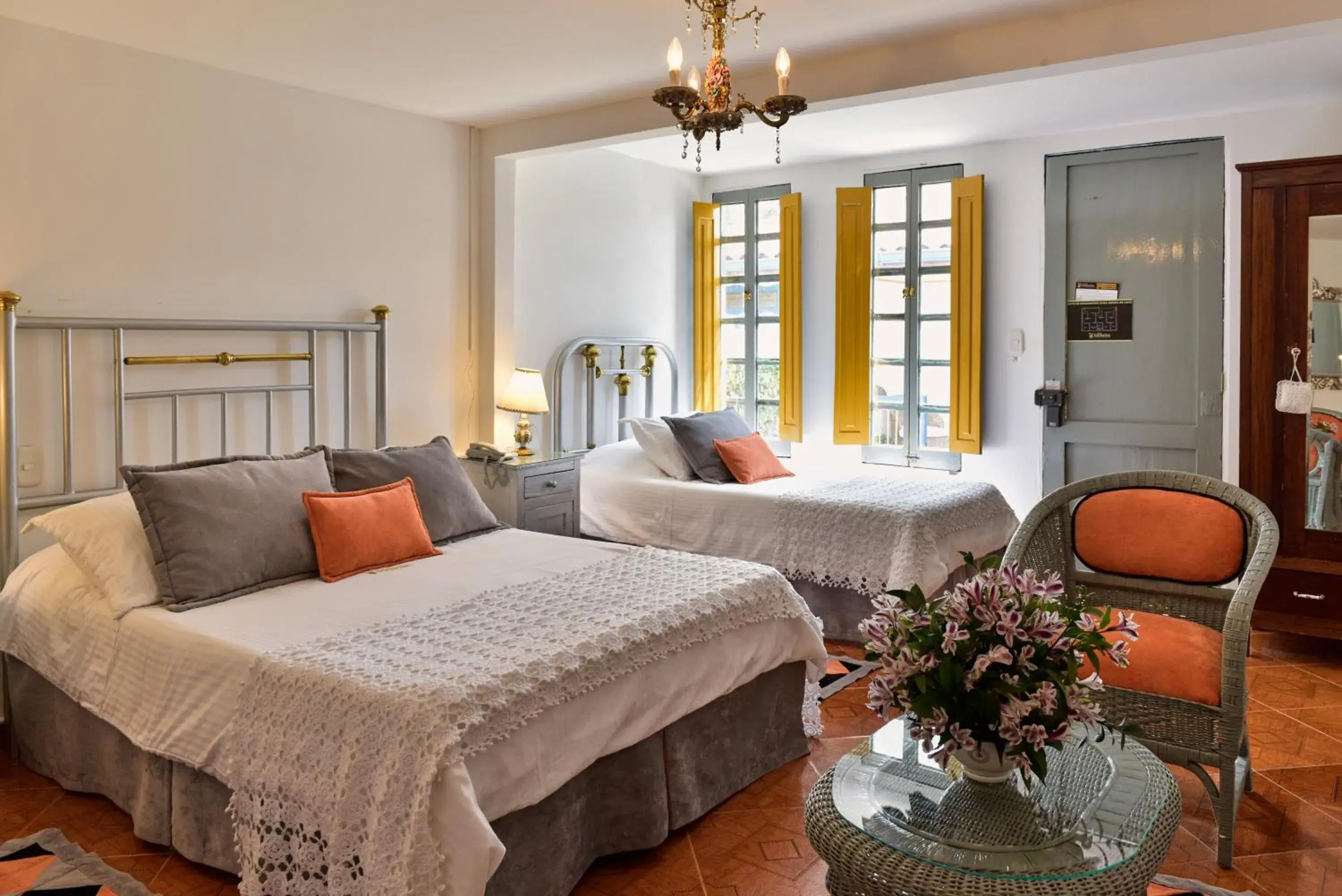 Triple Room in Finca Hotel Los Girasoles Triple Room in Finca Hotel Los Girasoles