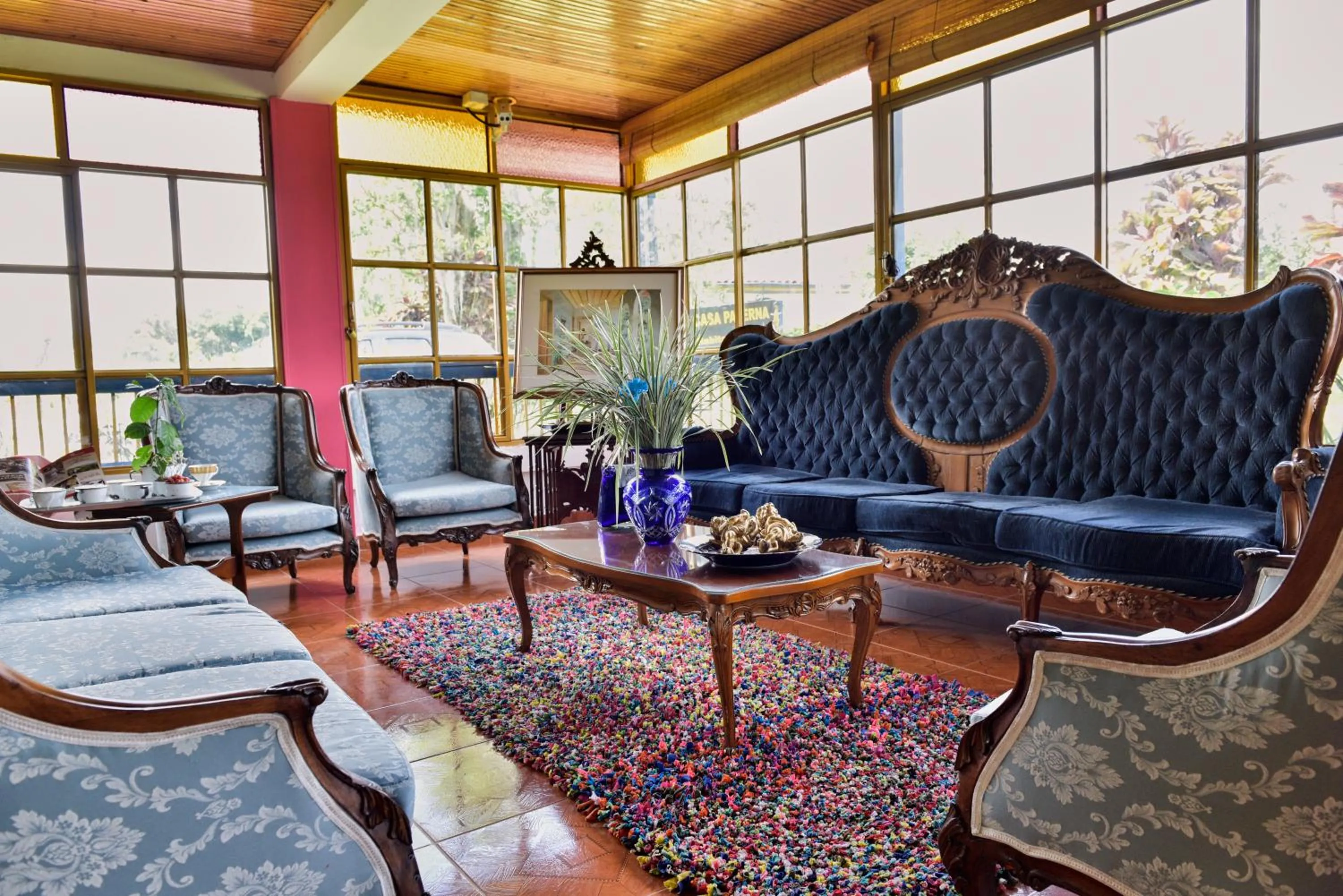 Lobby or reception in Finca Hotel Los Girasoles