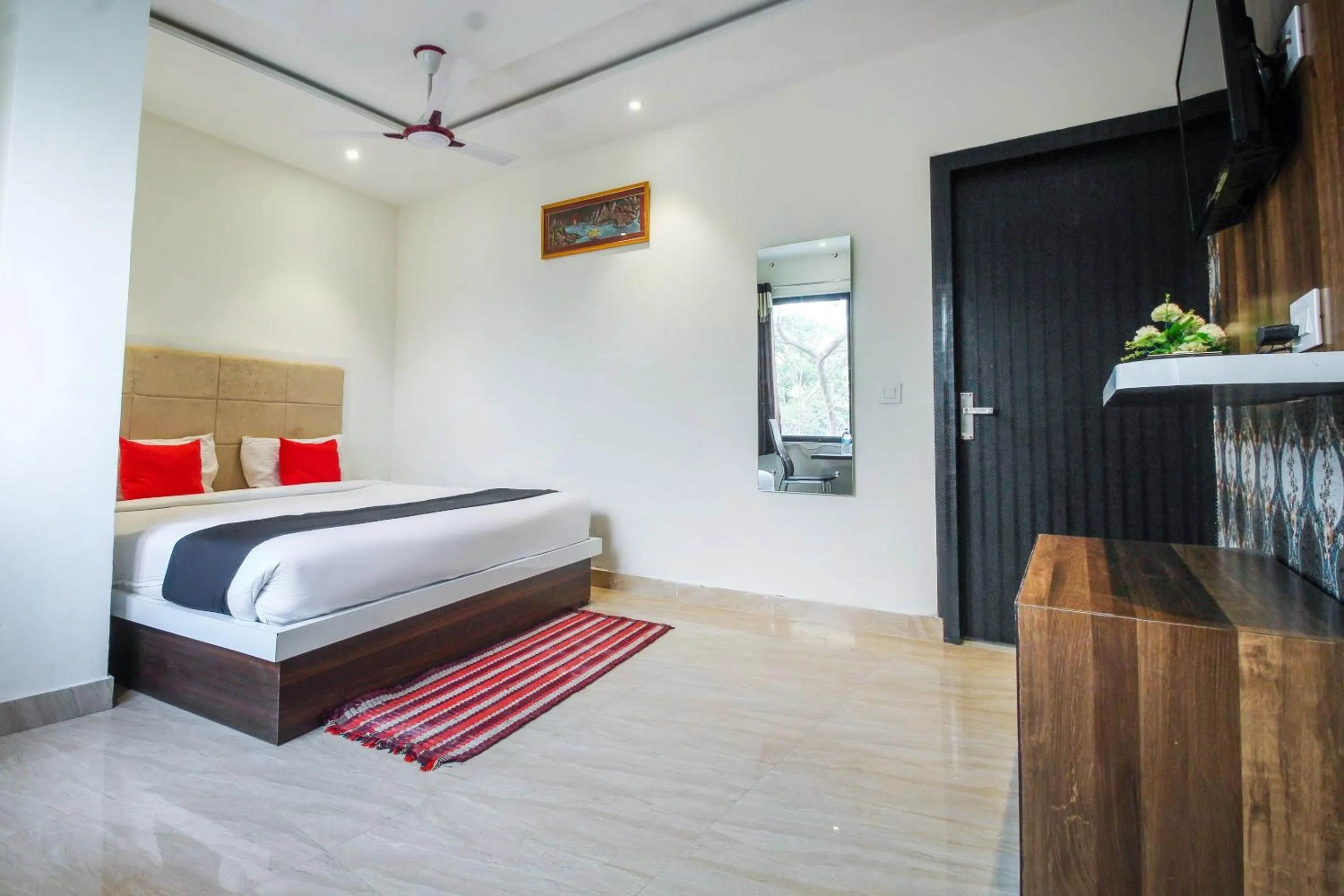 Bedroom, Bed in Hotel O Jalsa