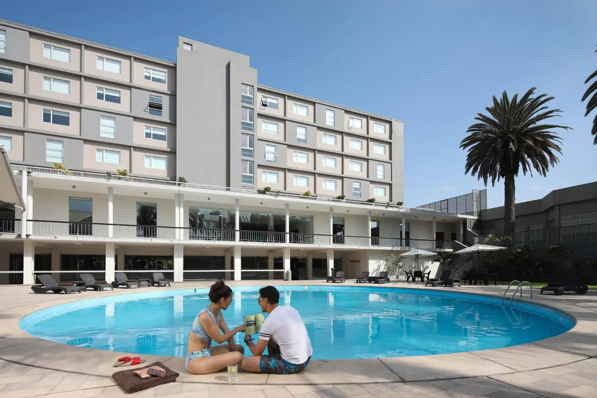 Swimming pool in Casa Andina Select Chiclayo Swimming pool in Casa Andina Select Chiclayo