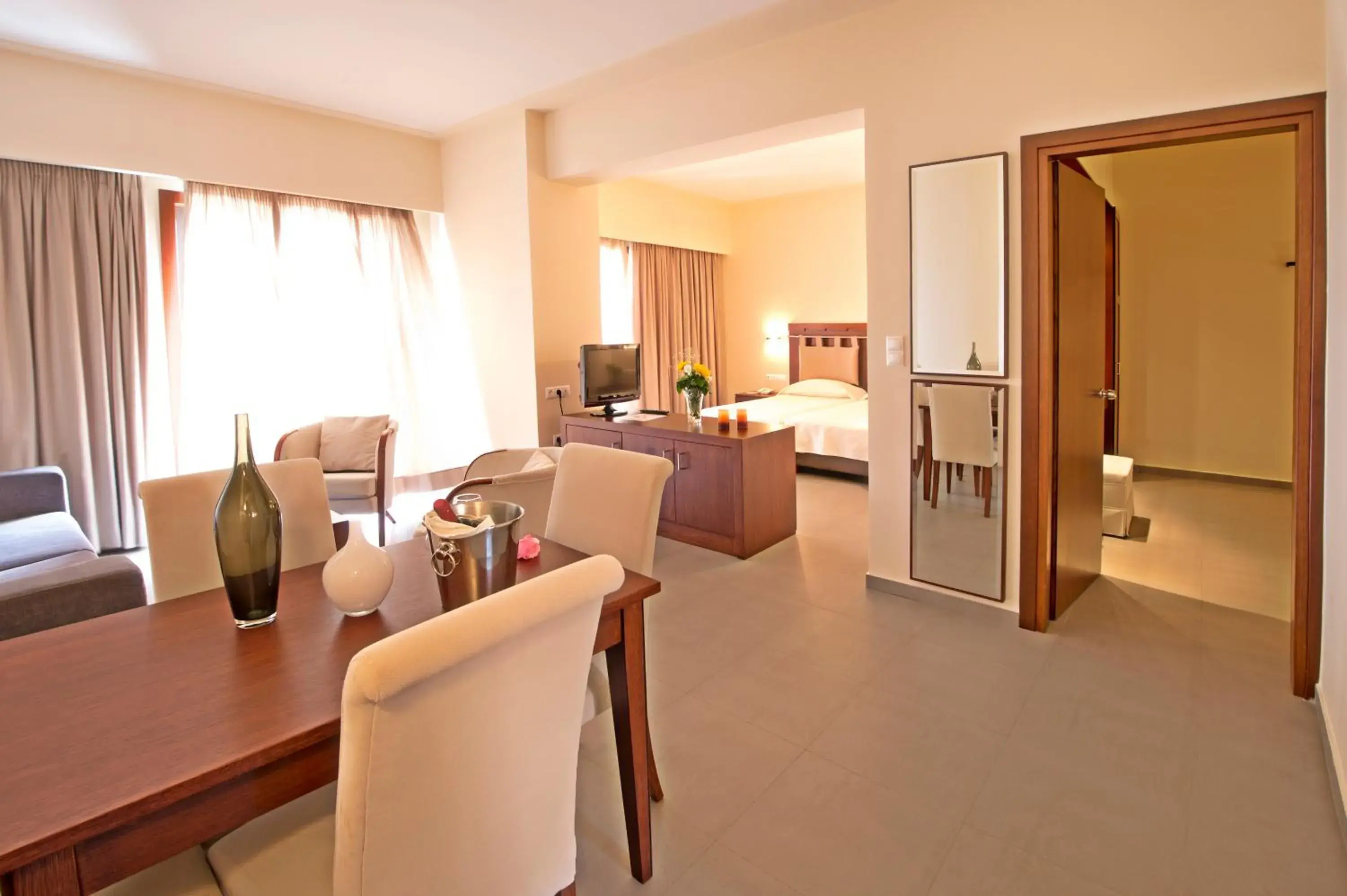 Photo of the whole room, Bed in Kymi Palace Photo of the whole room, Bed in Kymi Palace