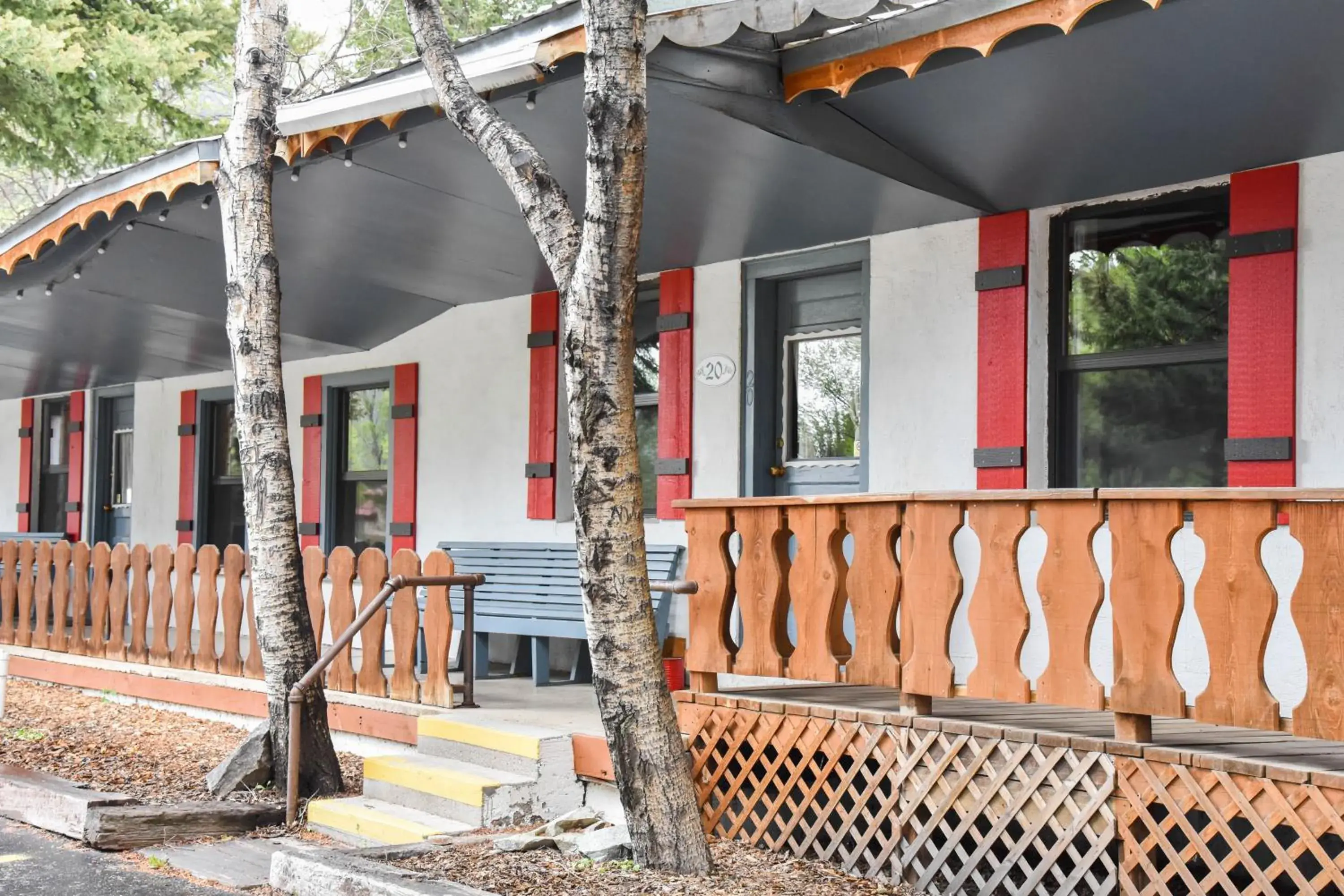 Property building in Alpine Lodge Red River Property building in Alpine Lodge Red River