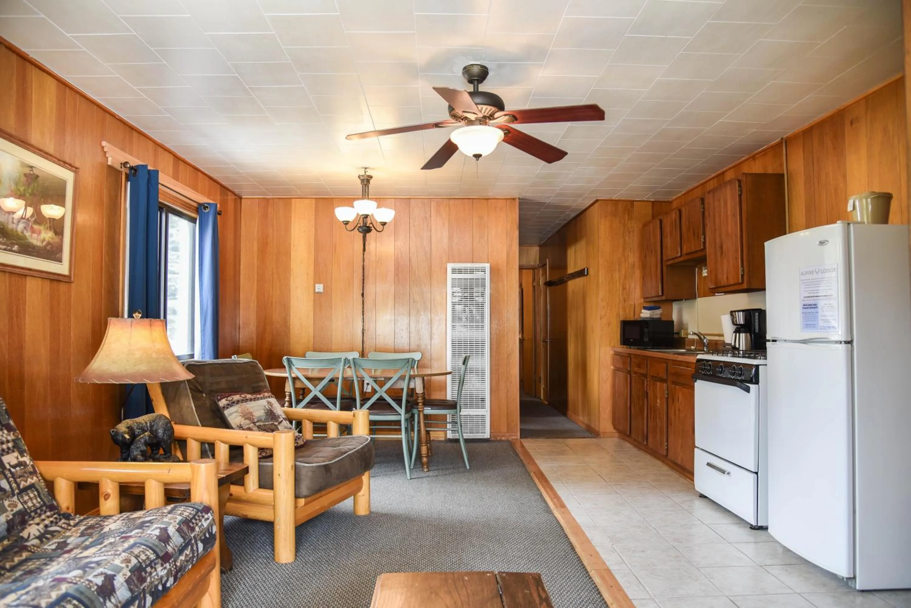 Kitchen or kitchenette in Alpine Lodge Red River