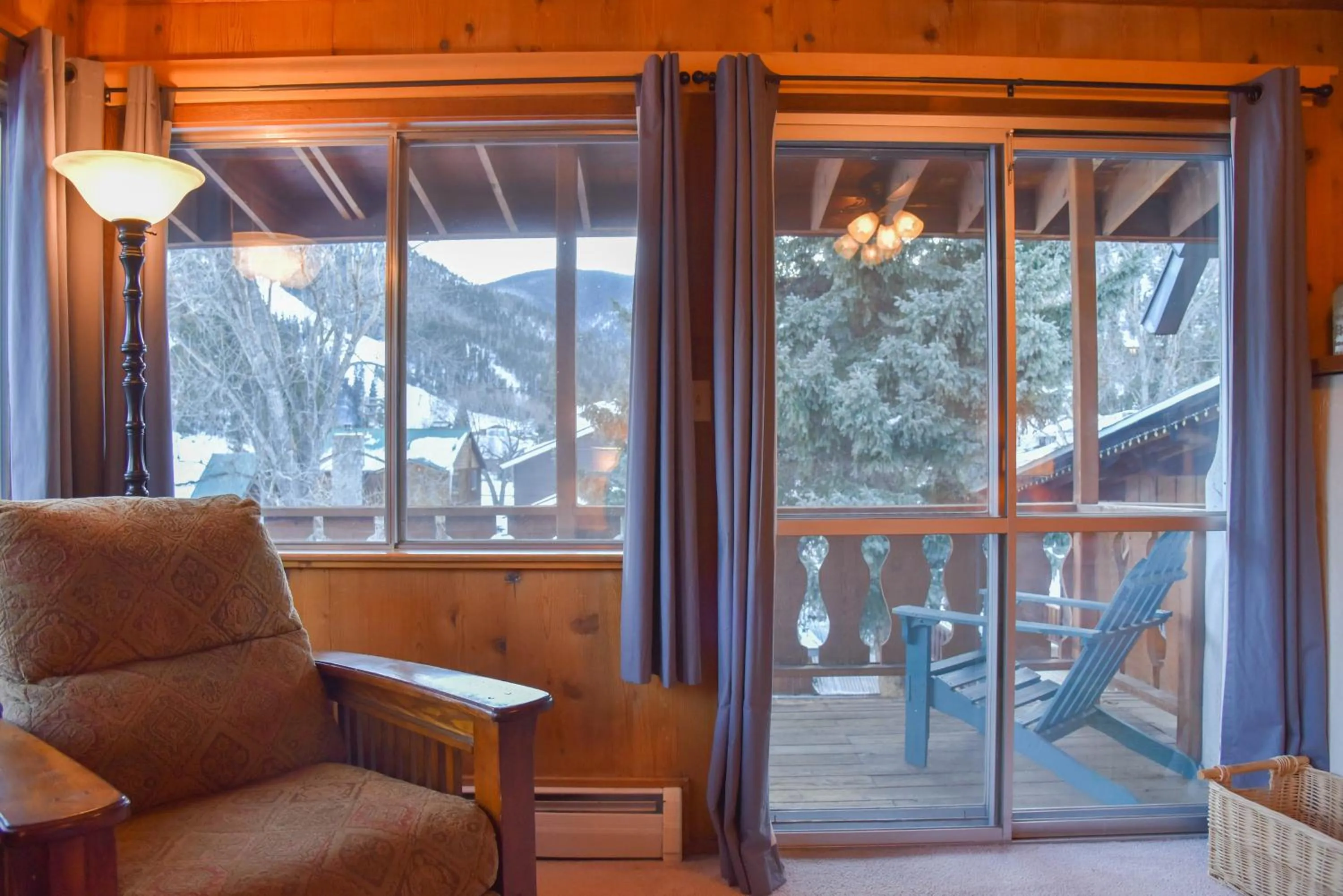 Balcony/Terrace in Alpine Lodge Red River