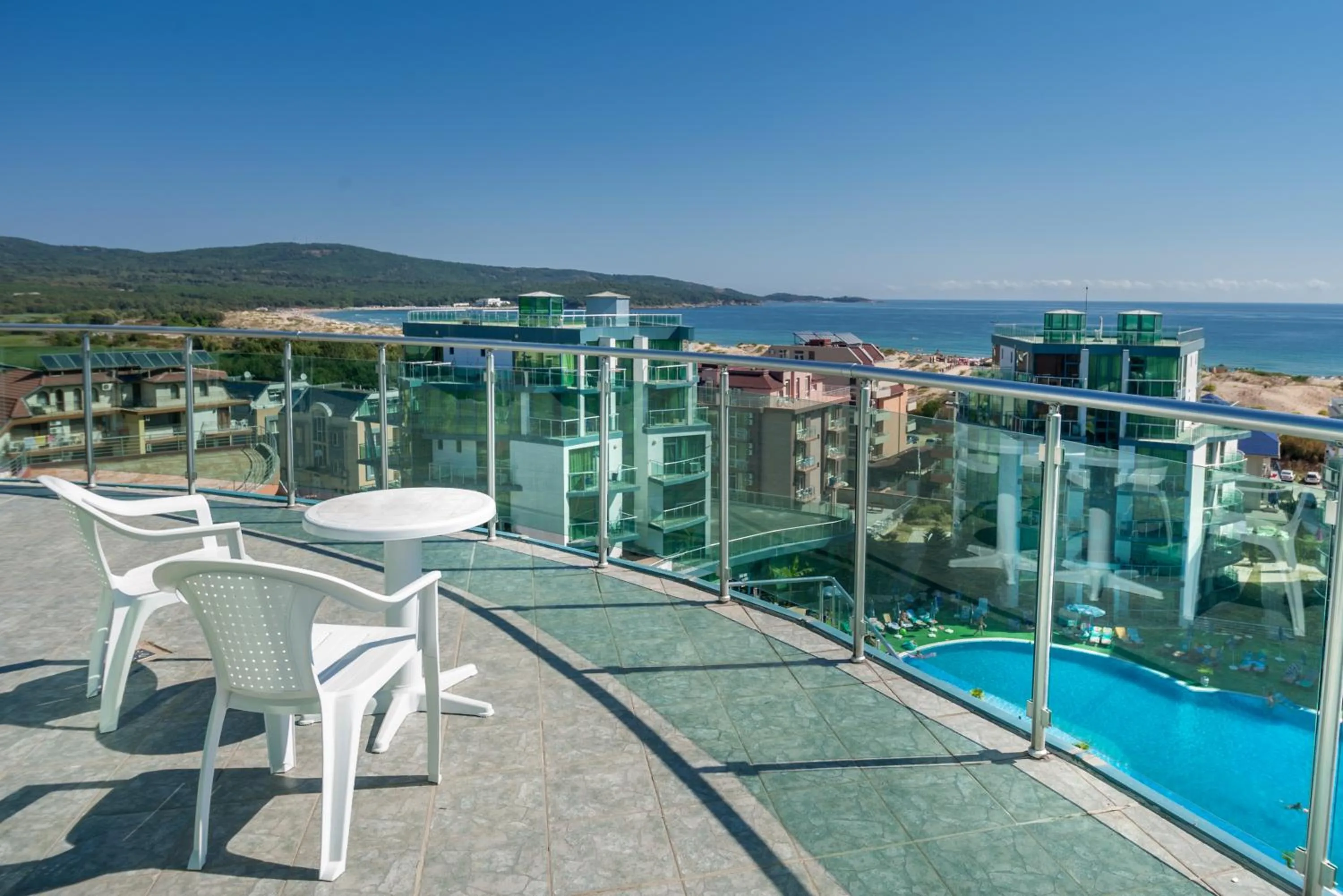 Balcony/Terrace in Hotel Primorsko Del Sol