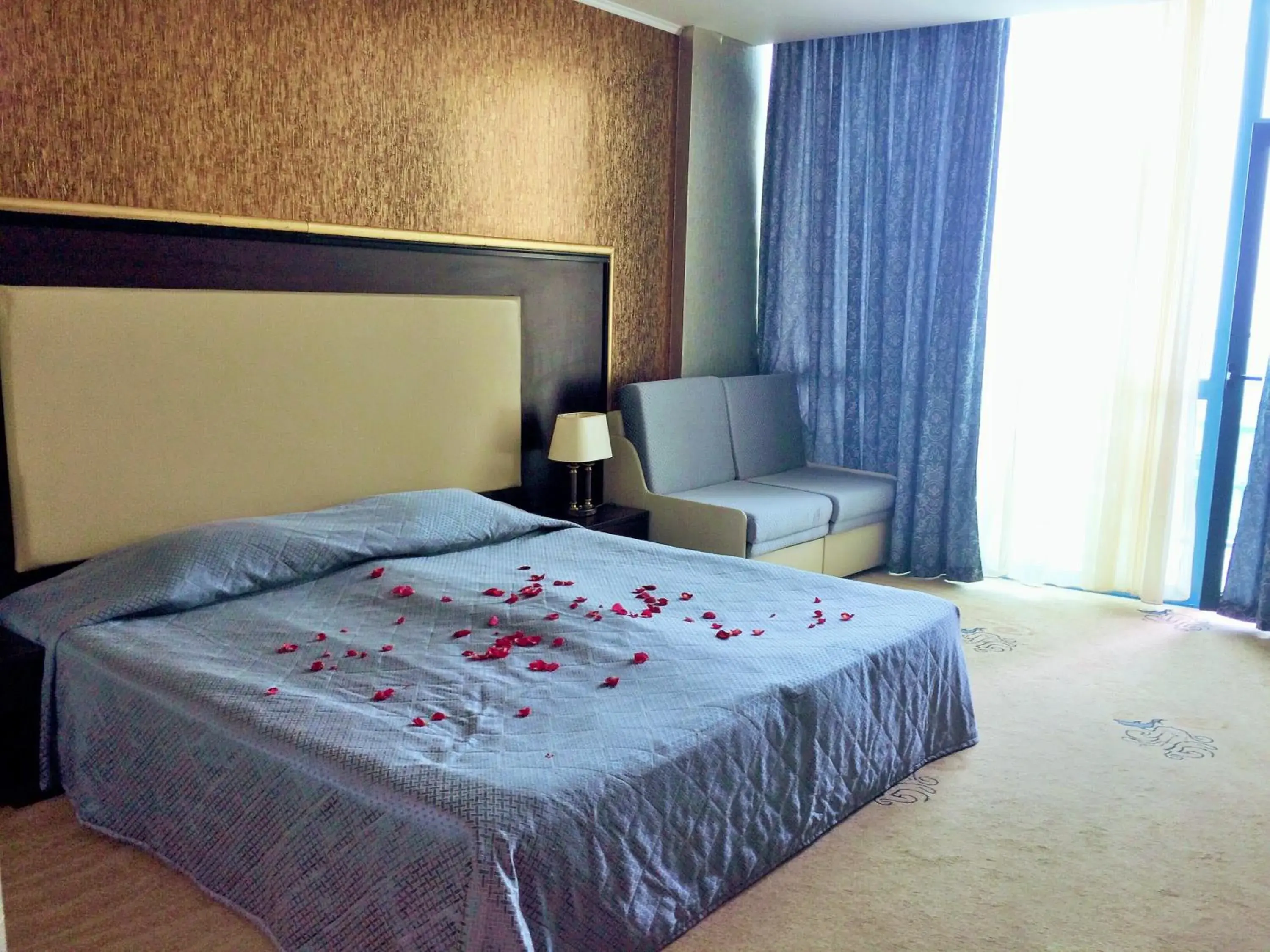 Standard Double or Twin Room with Sea View in Hotel Primorsko Del Sol Standard Double or Twin Room with Sea View in Hotel Primorsko Del Sol