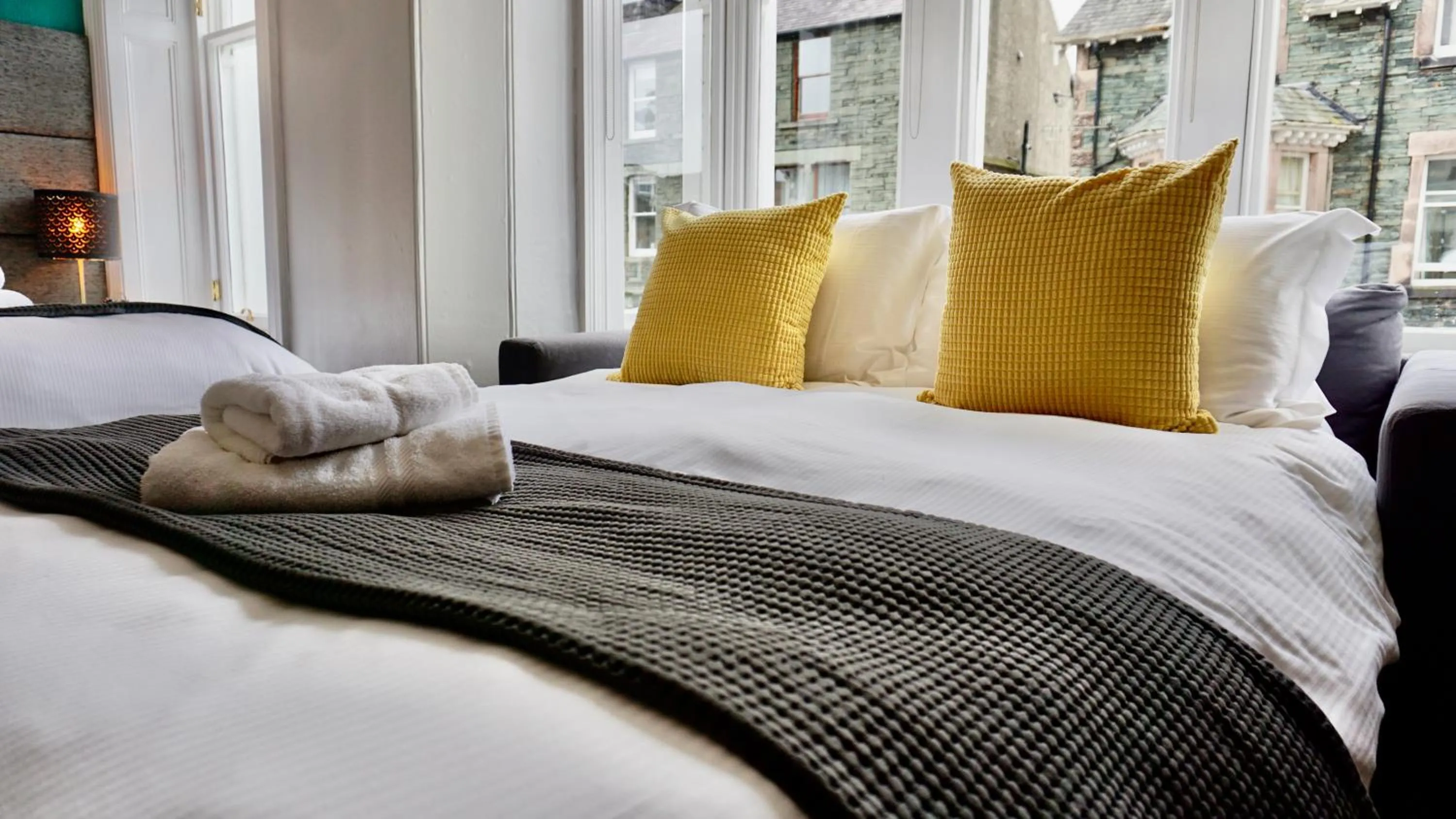 Bedroom, Bed in Greystoke House