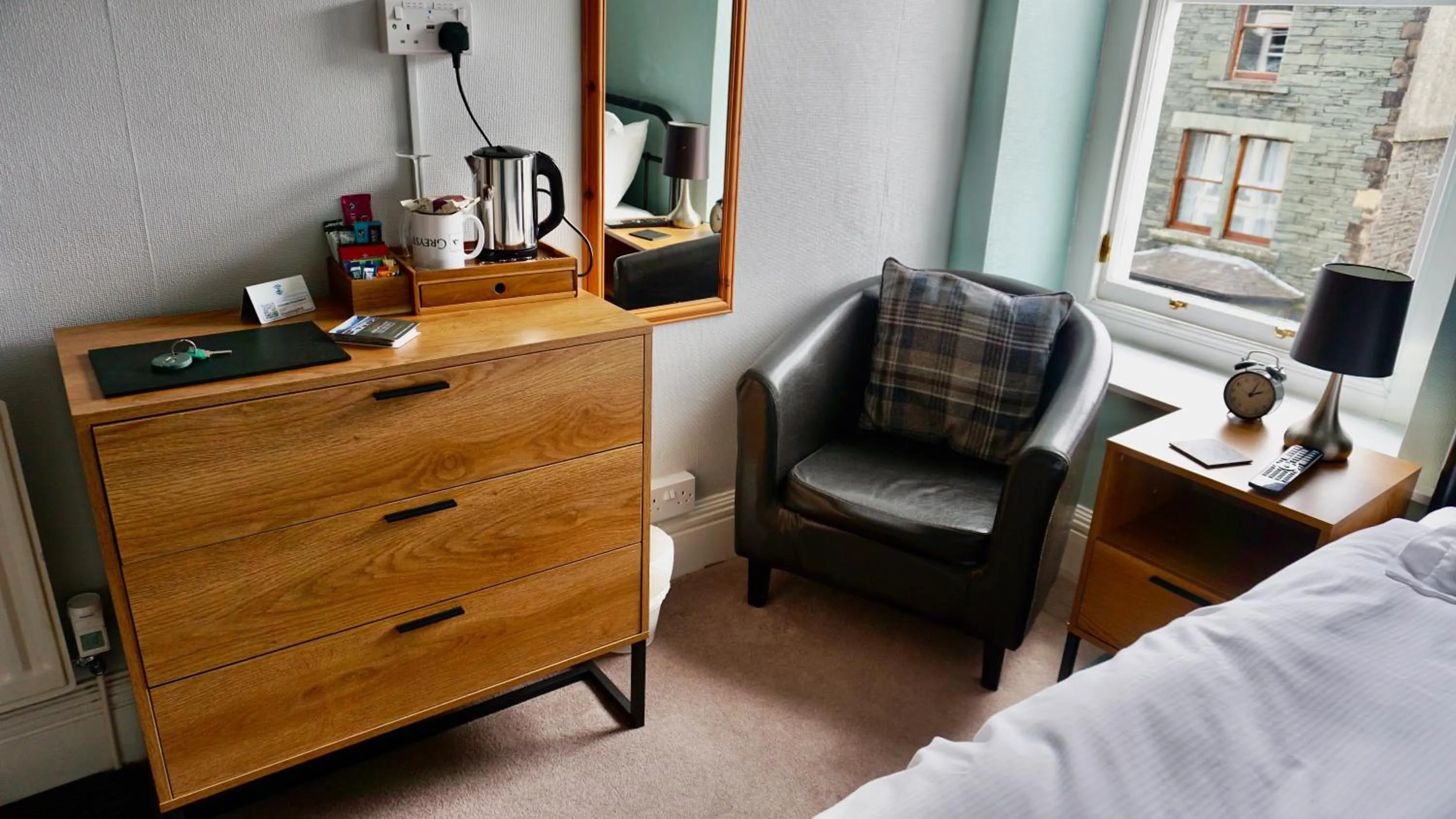 Bedroom, Bed in Greystoke House