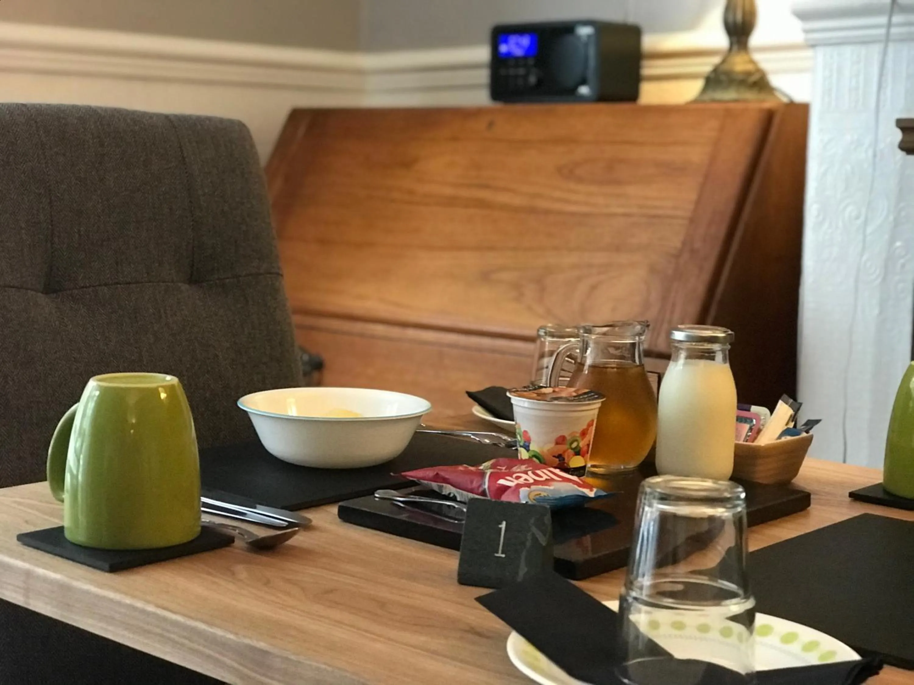 Dining area in Greystoke House