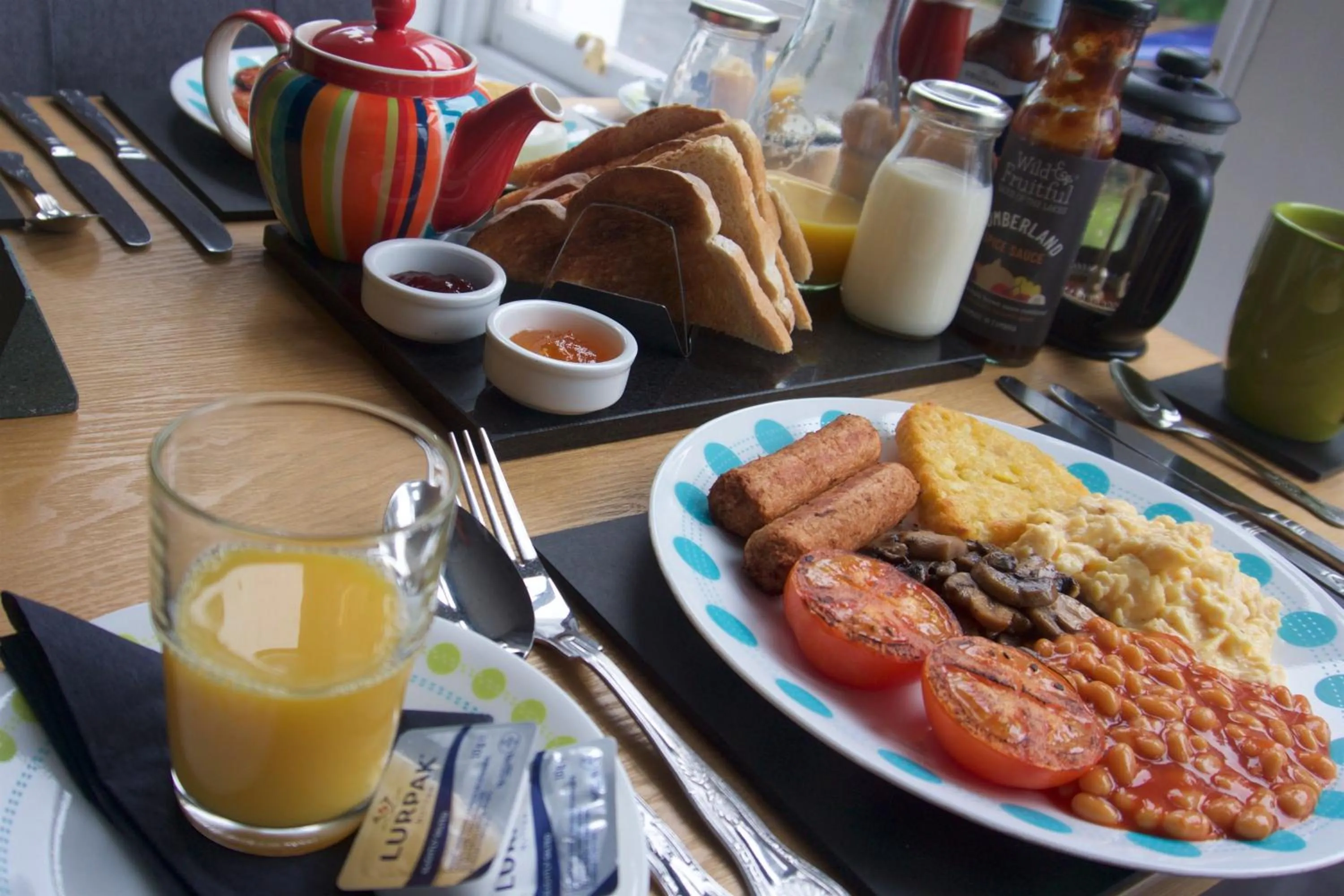 Food and drinks in Greystoke House