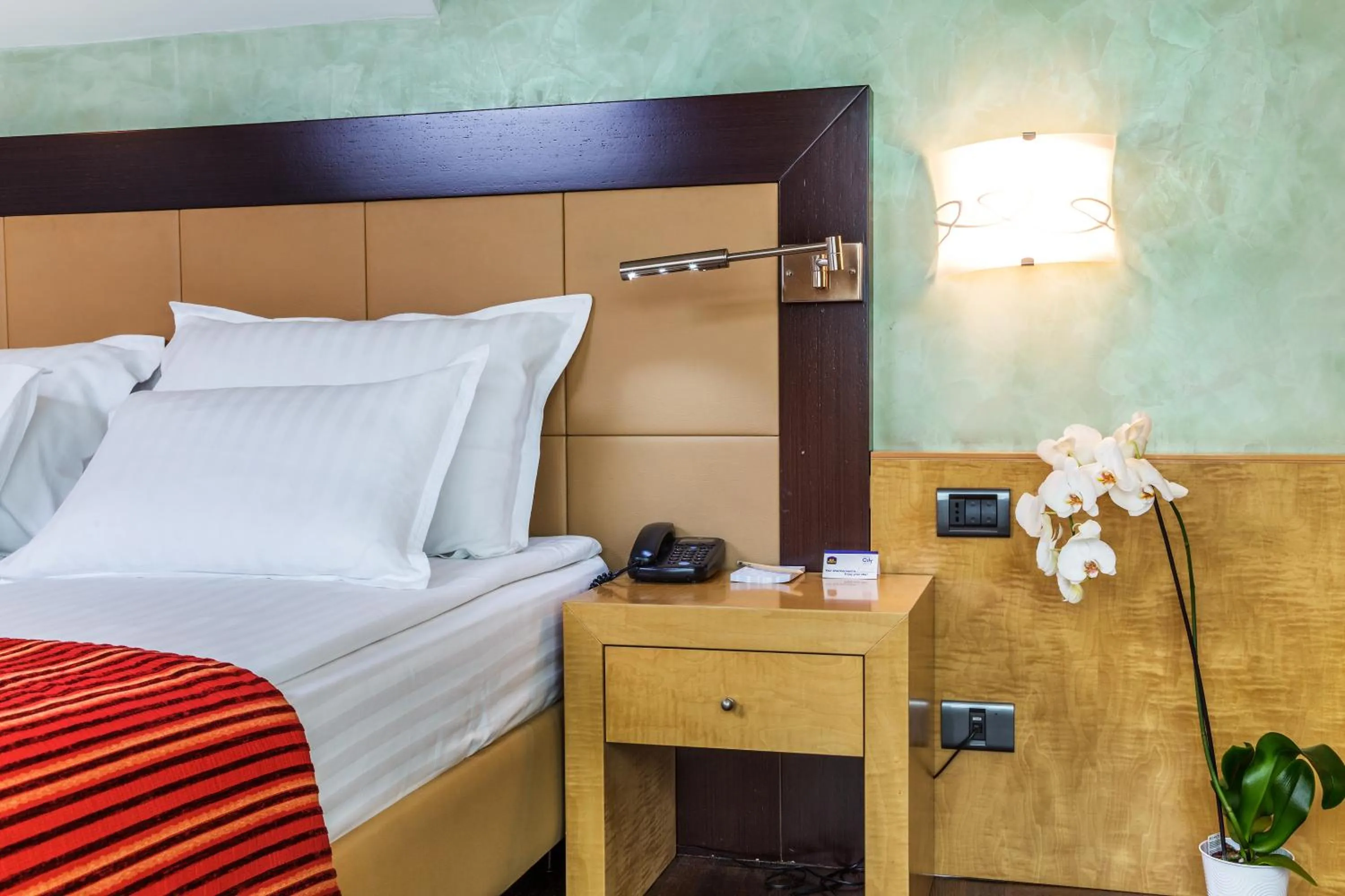 Bedroom, Bed in Eurostars Sofia City