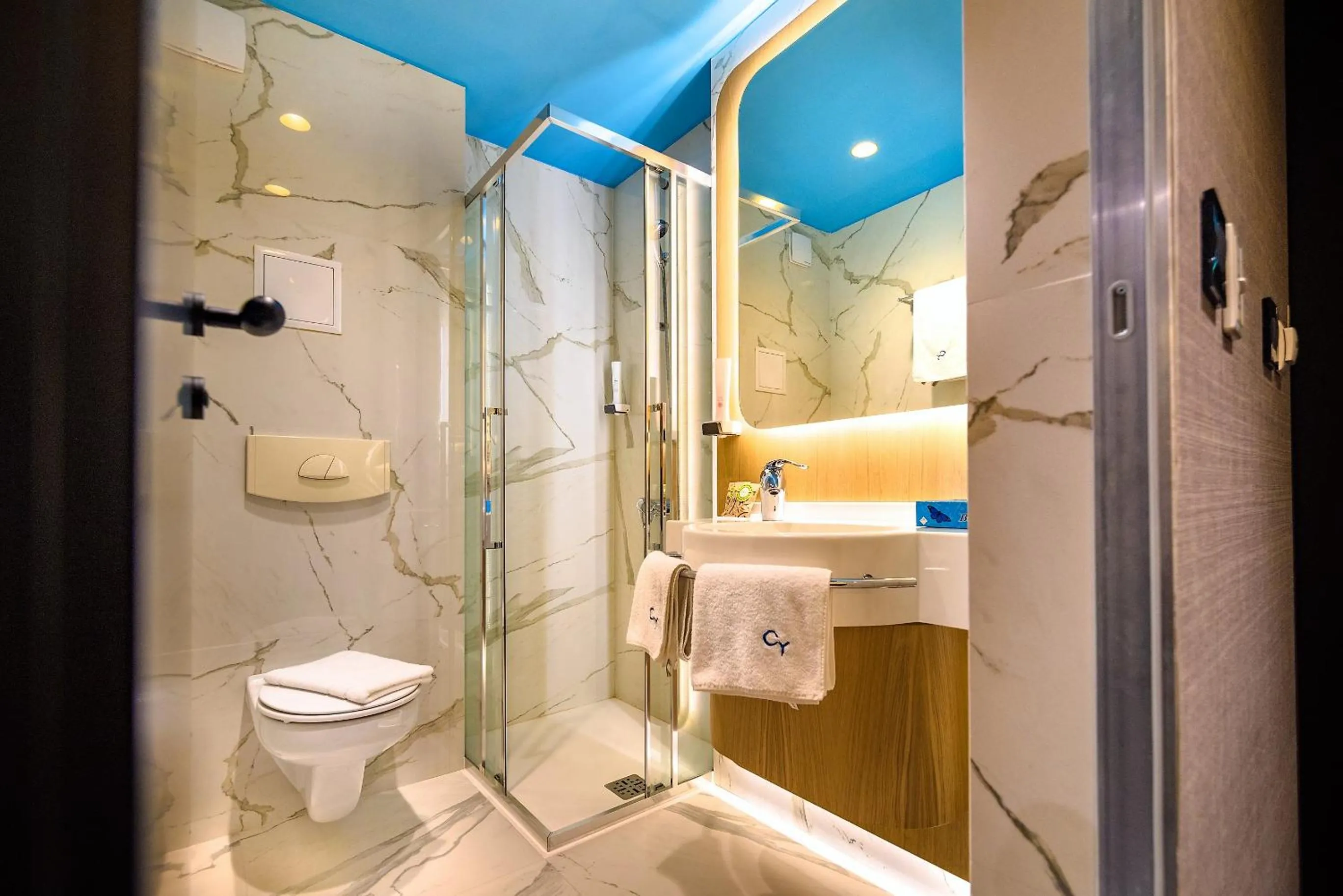 Bathroom in Eurostars Sofia City