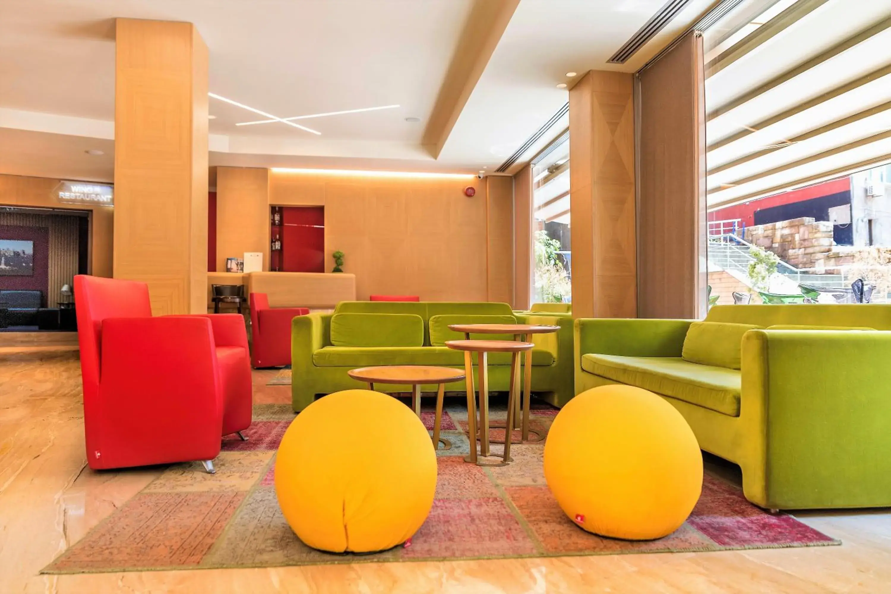 Lobby or reception in Eurostars Sofia City Lobby or reception in Eurostars Sofia City