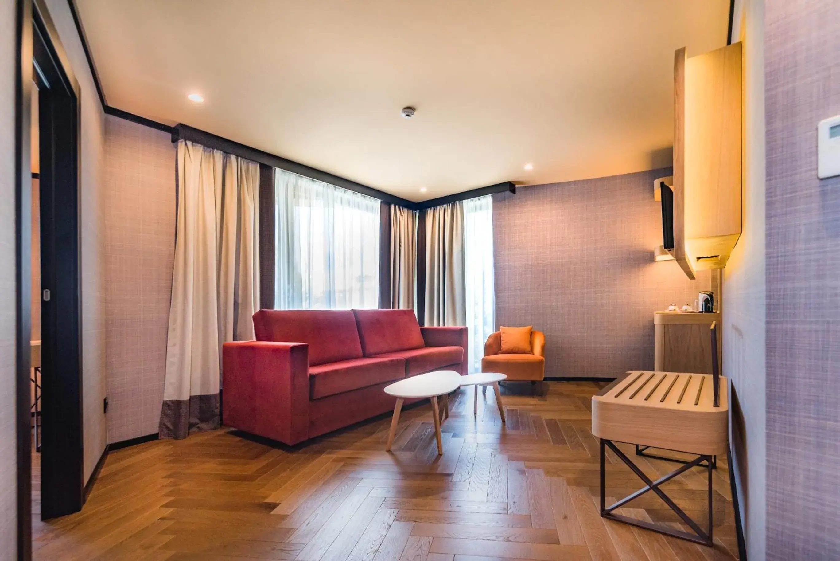 Living room in Eurostars Sofia City Living room in Eurostars Sofia City