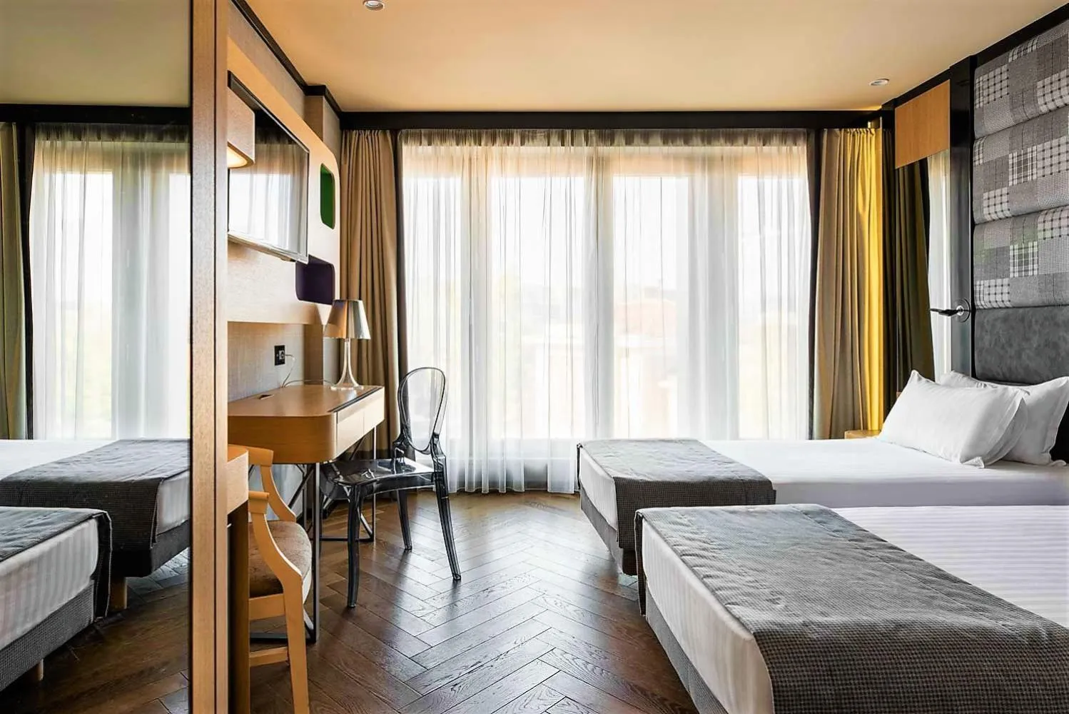 Bedroom, Bed in Eurostars Sofia City