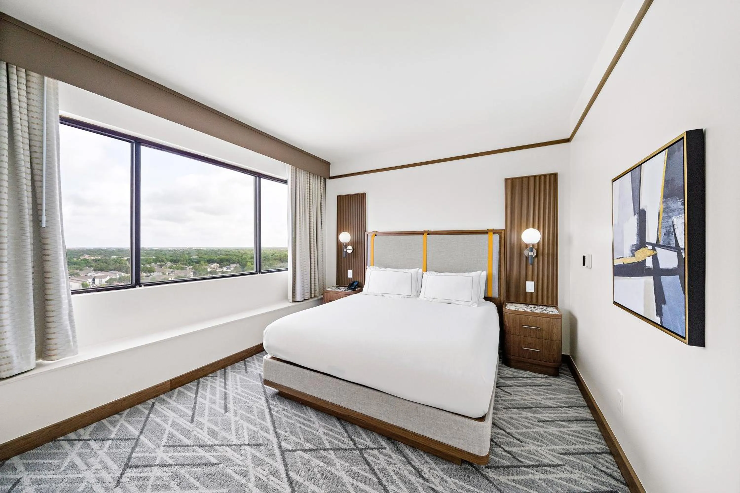 Bedroom, Bed in Hilton College Station & Conference Center