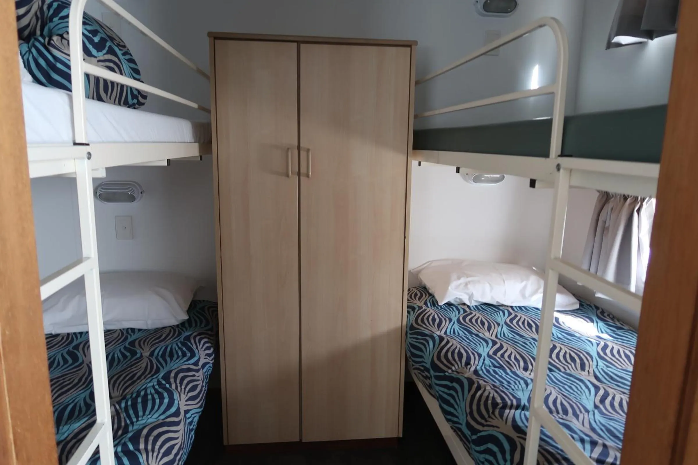 Bed in Euroa Caravan Park