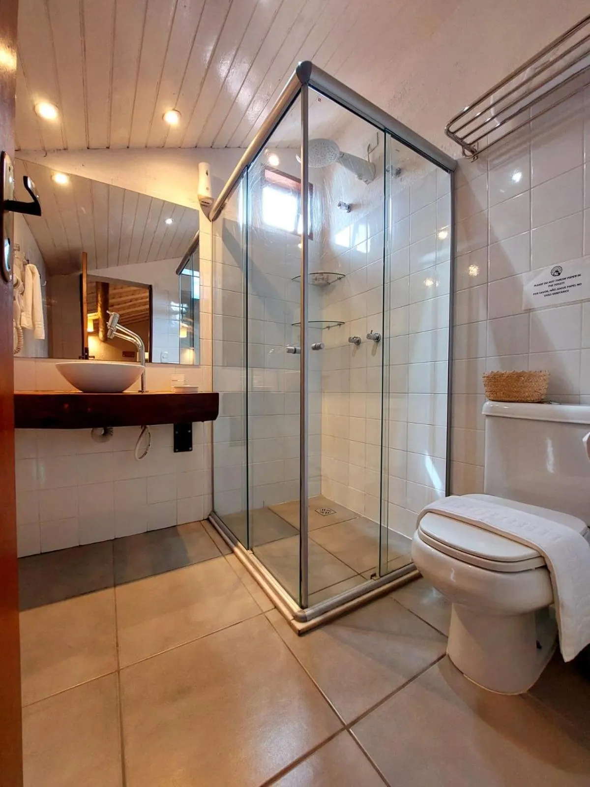 Toilet in Pouso da Trilha Hospedagem