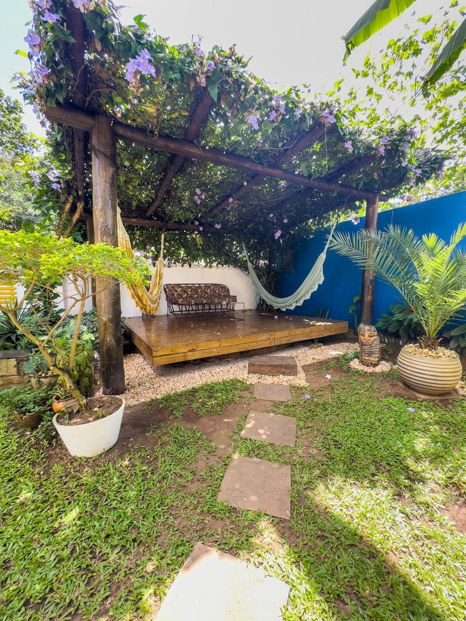 Garden in Pouso da Trilha Hospedagem