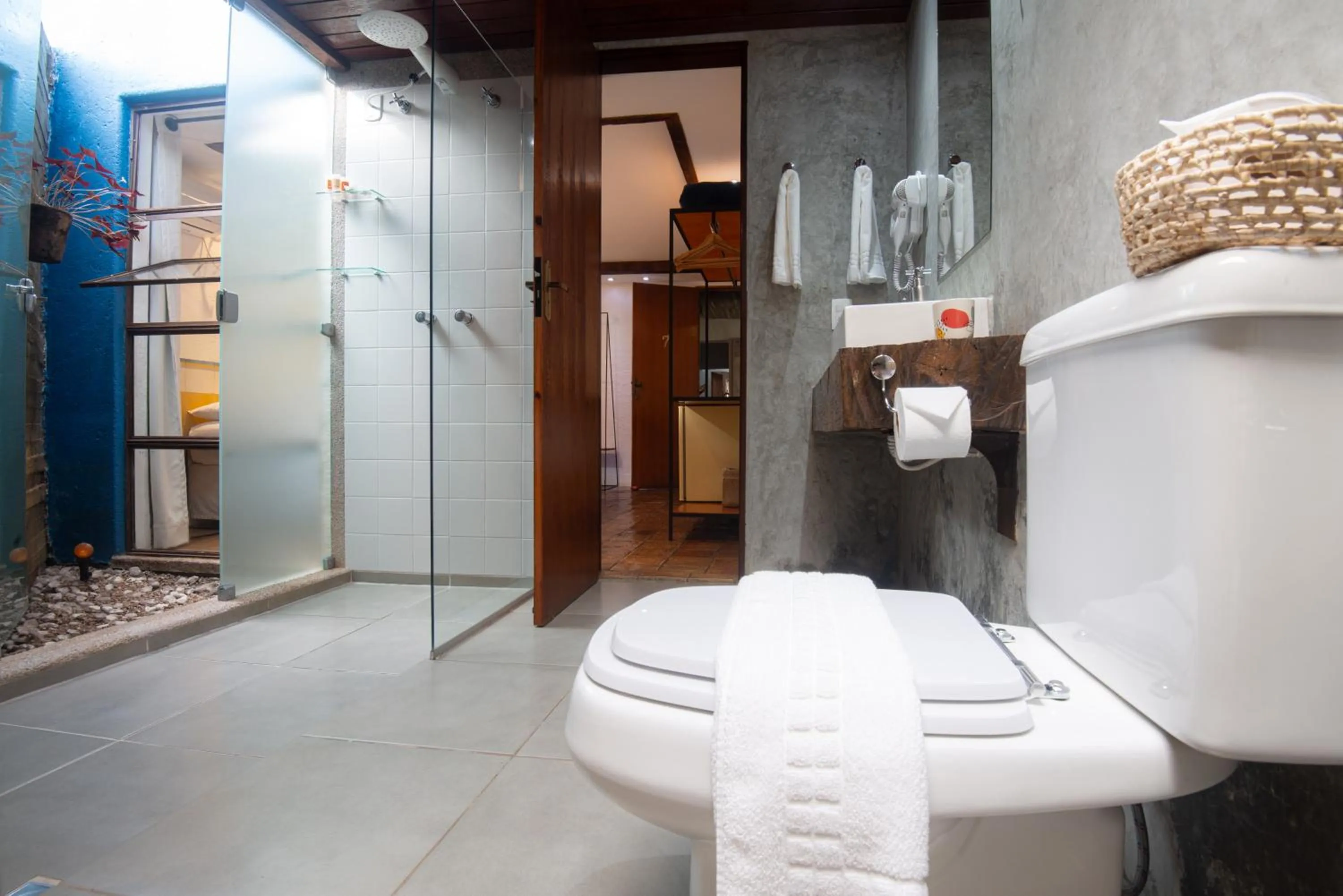 Bathroom in Pouso da Trilha Hospedagem