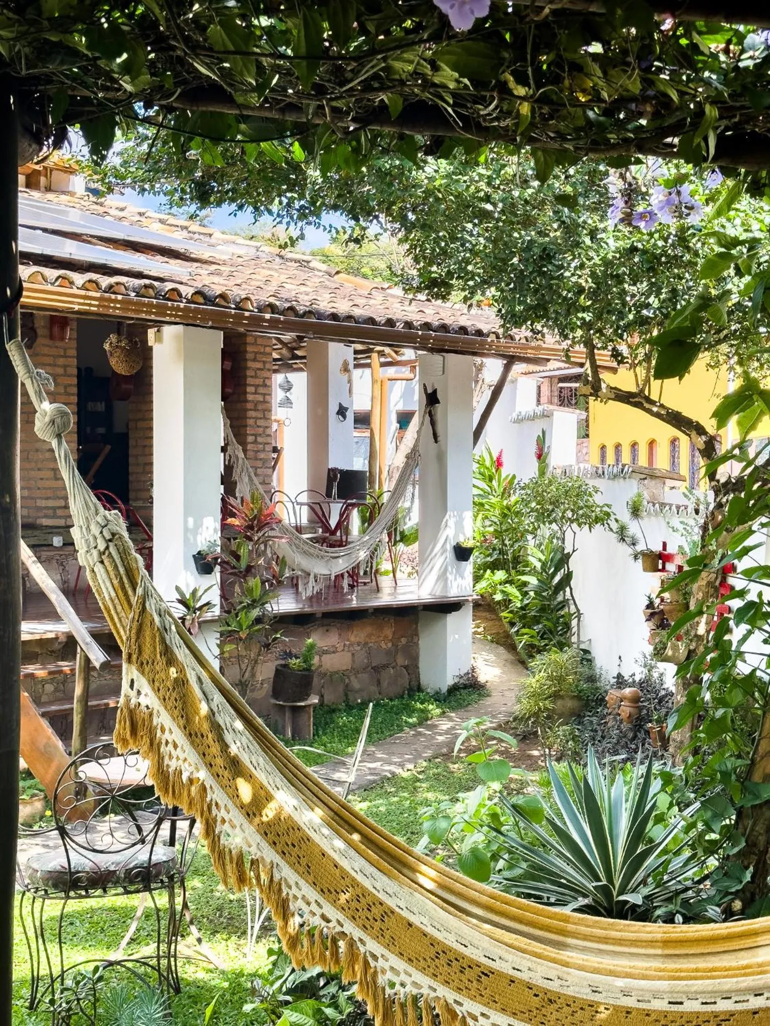 Garden in Pouso da Trilha Hospedagem