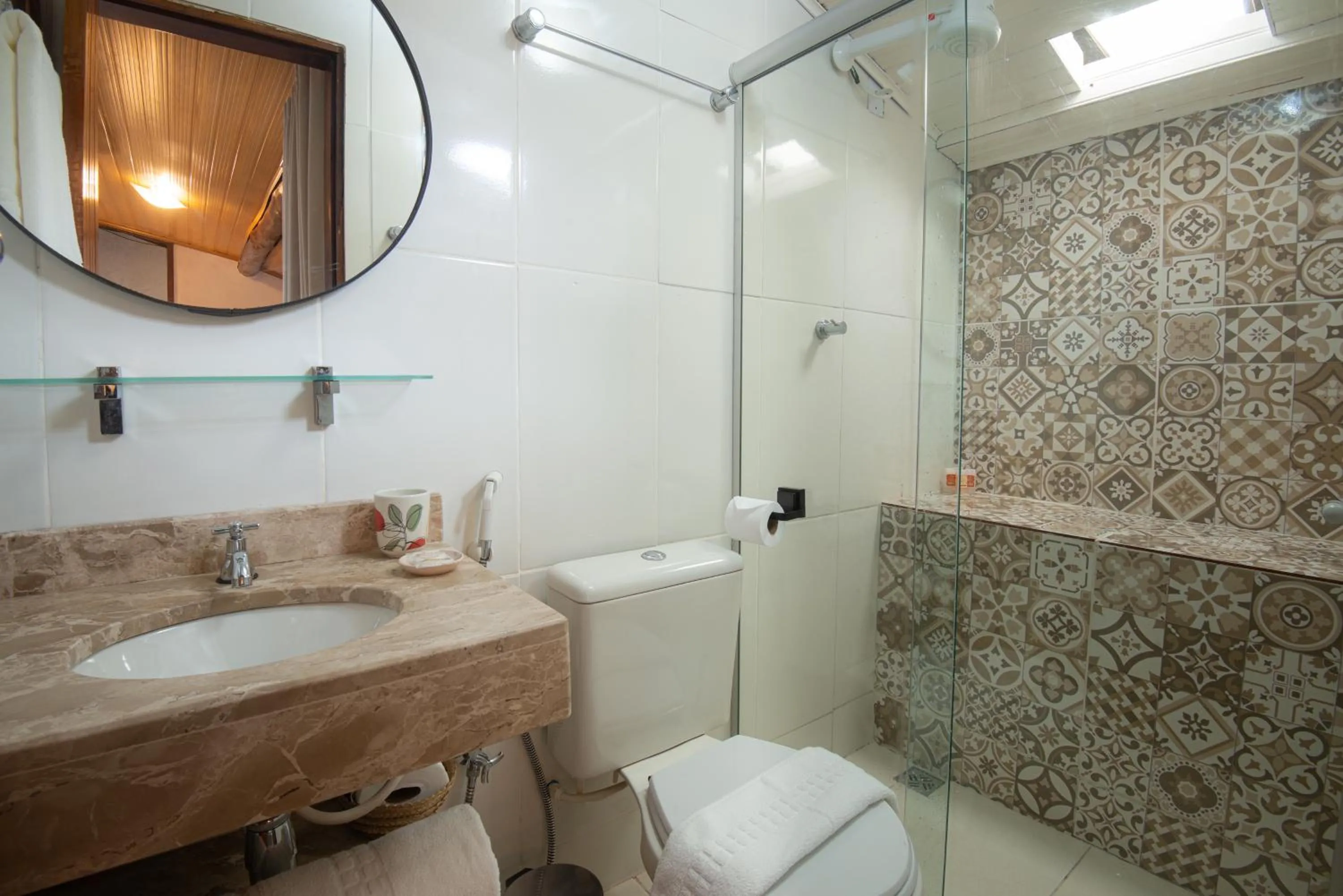 Bathroom in Pouso da Trilha Hospedagem