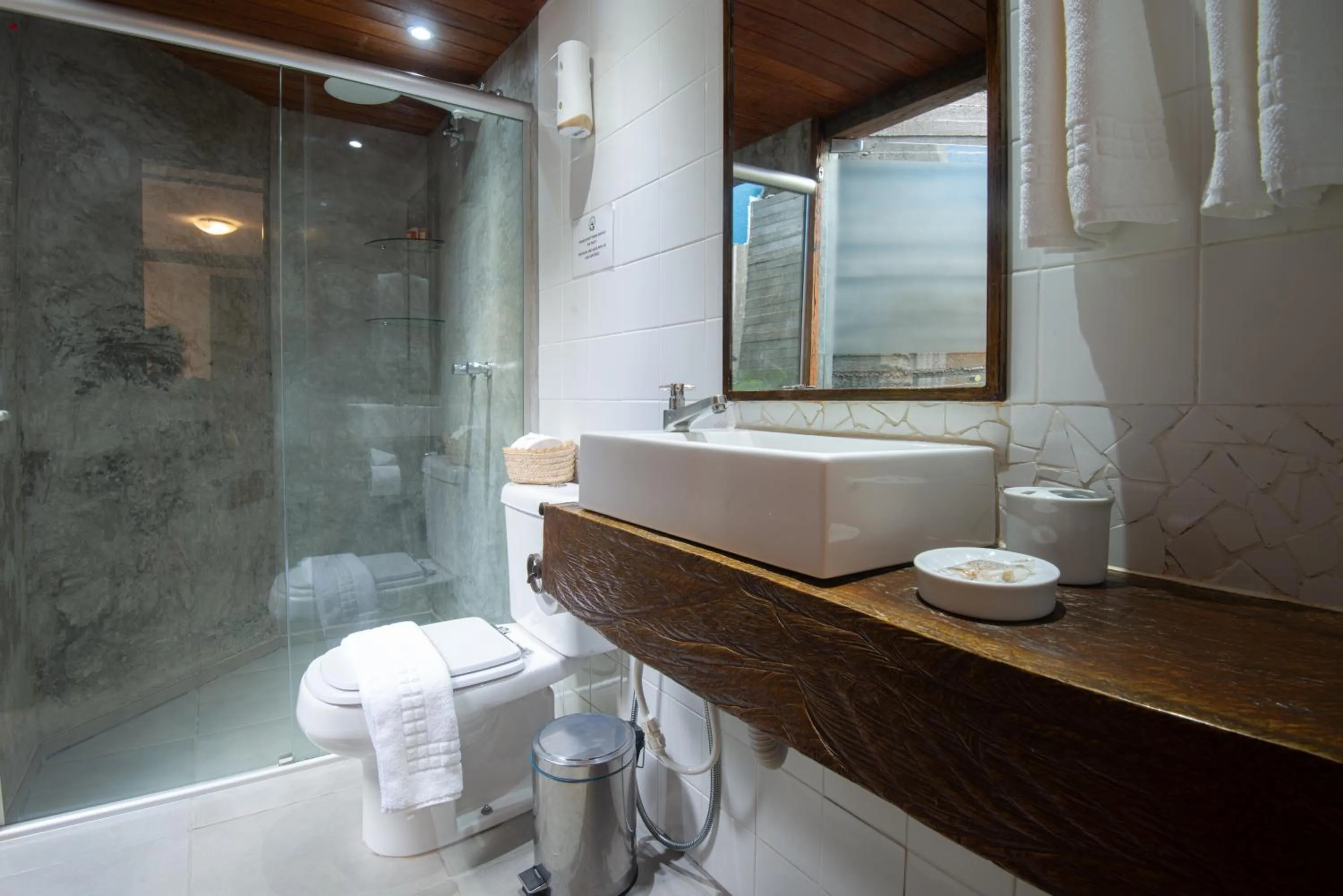 Bathroom in Pouso da Trilha Hospedagem