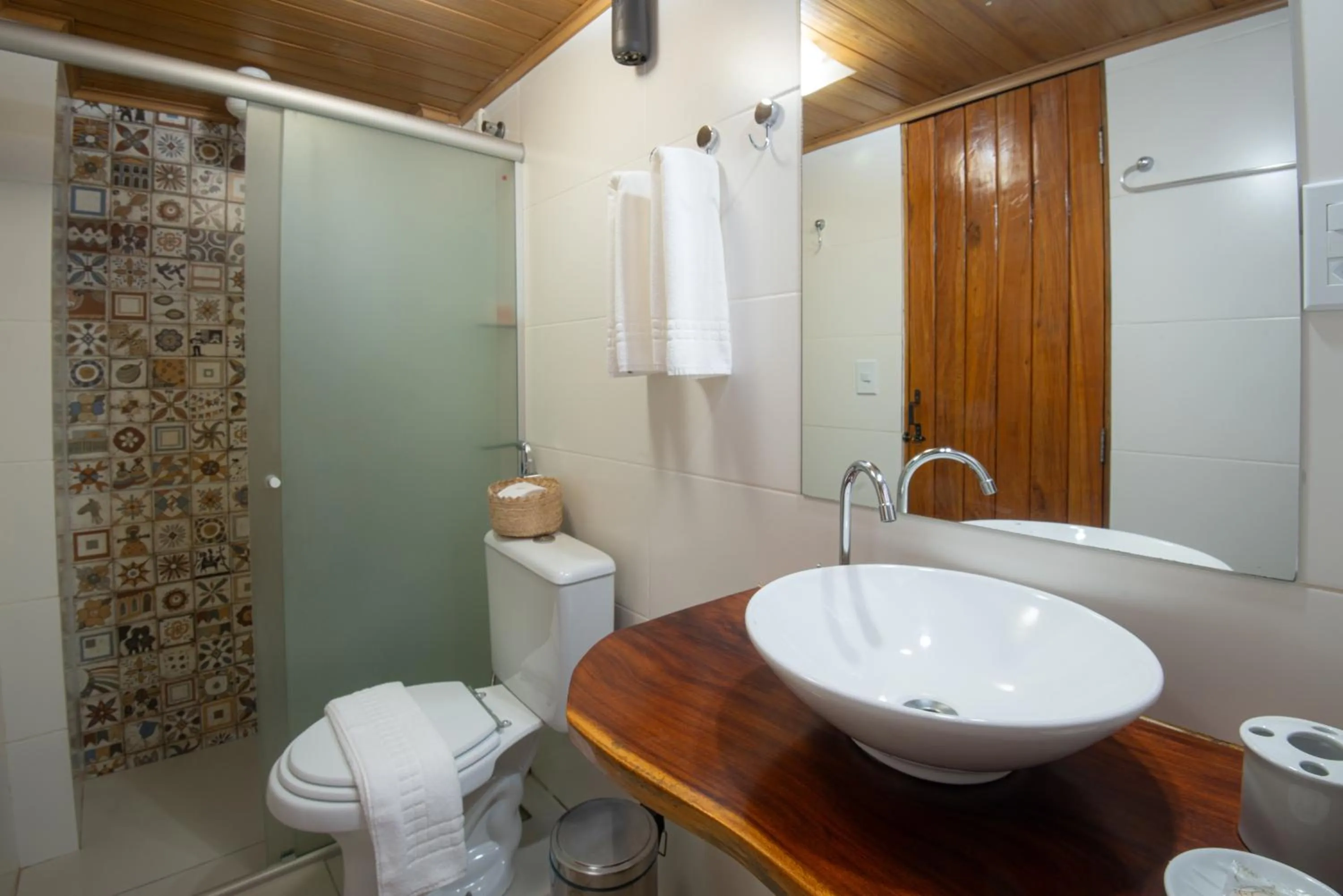 Bathroom in Pouso da Trilha Hospedagem