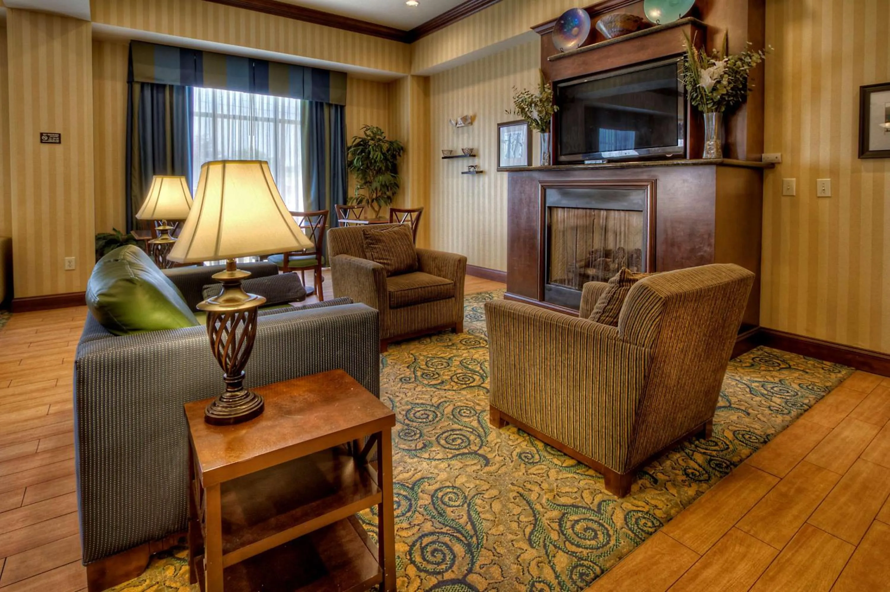 Lobby or reception in Hampton Inn Roanoke Rapids
