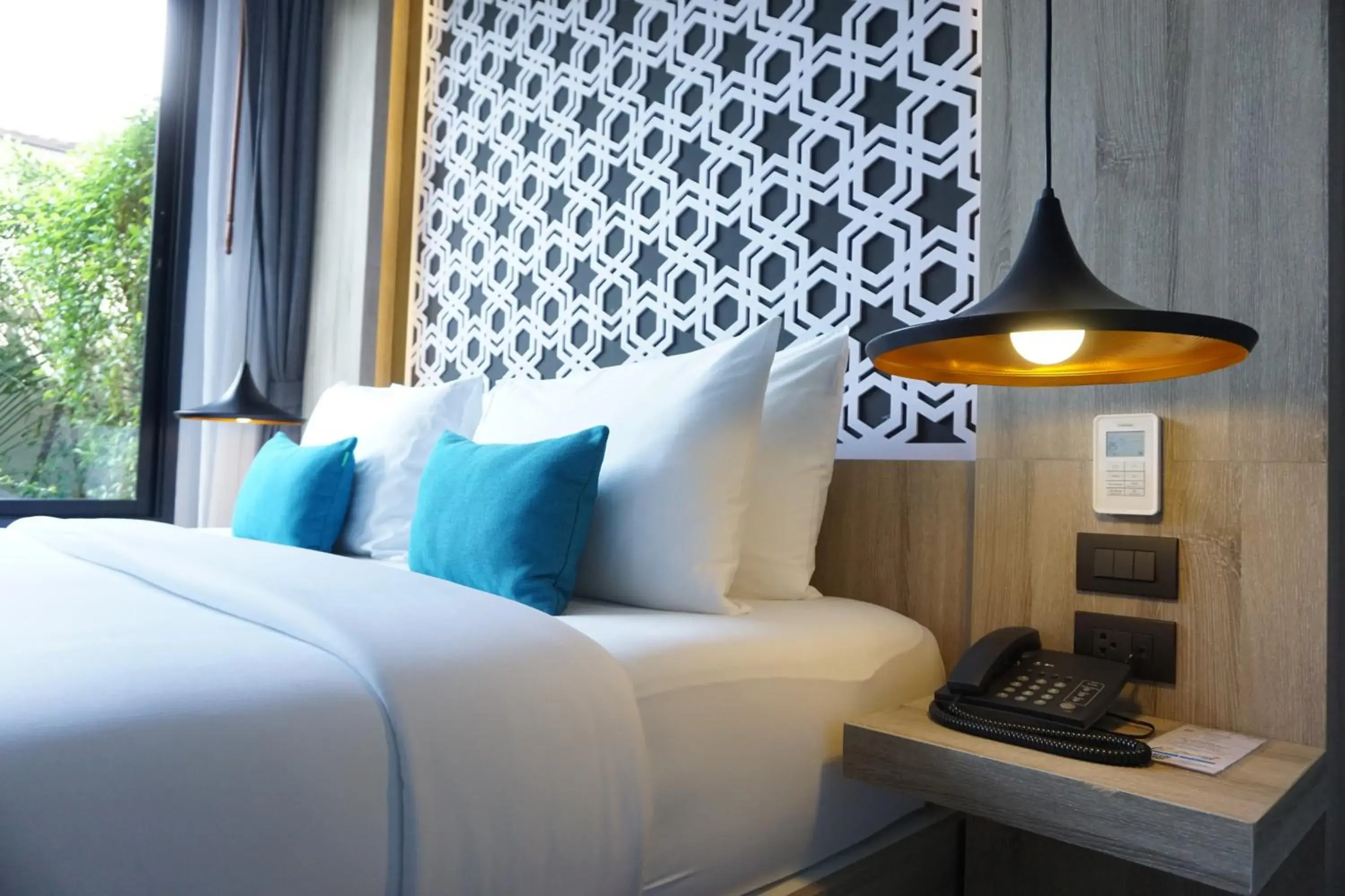 Deluxe Double Room with Garden View in The Lake Chalong Hotel SHA Plus Deluxe Double Room with Garden View in The Lake Chalong Hotel SHA Plus