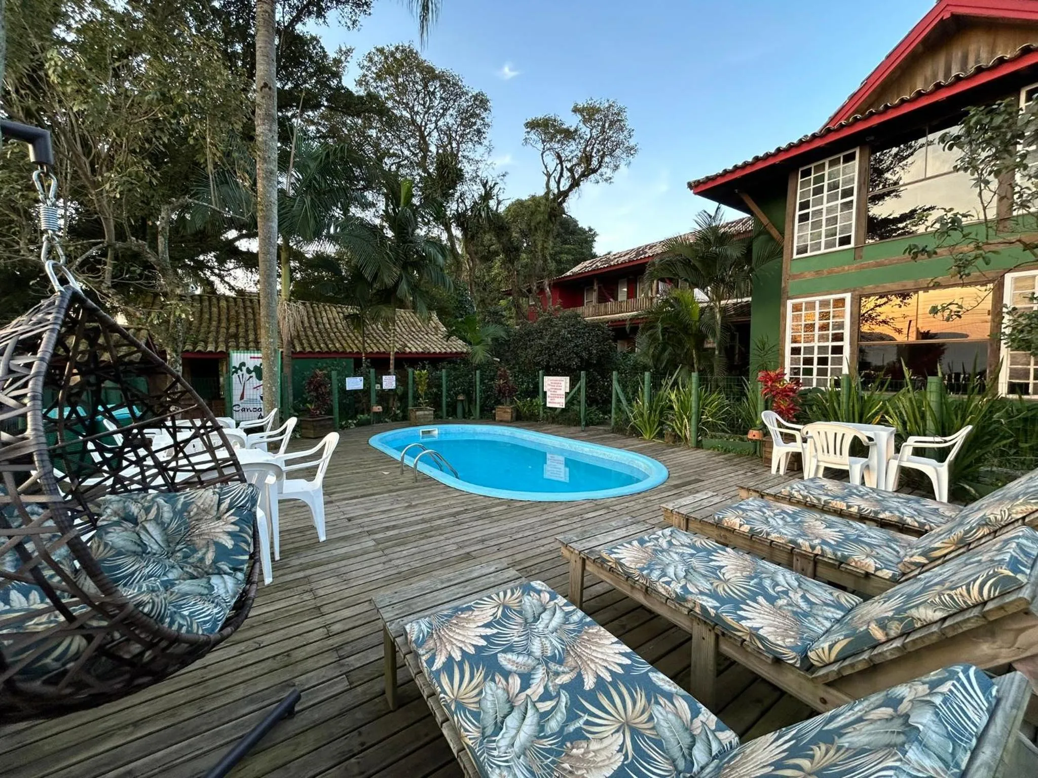 Property building in Pousada Canoa Azul na Praia da Ferrugem