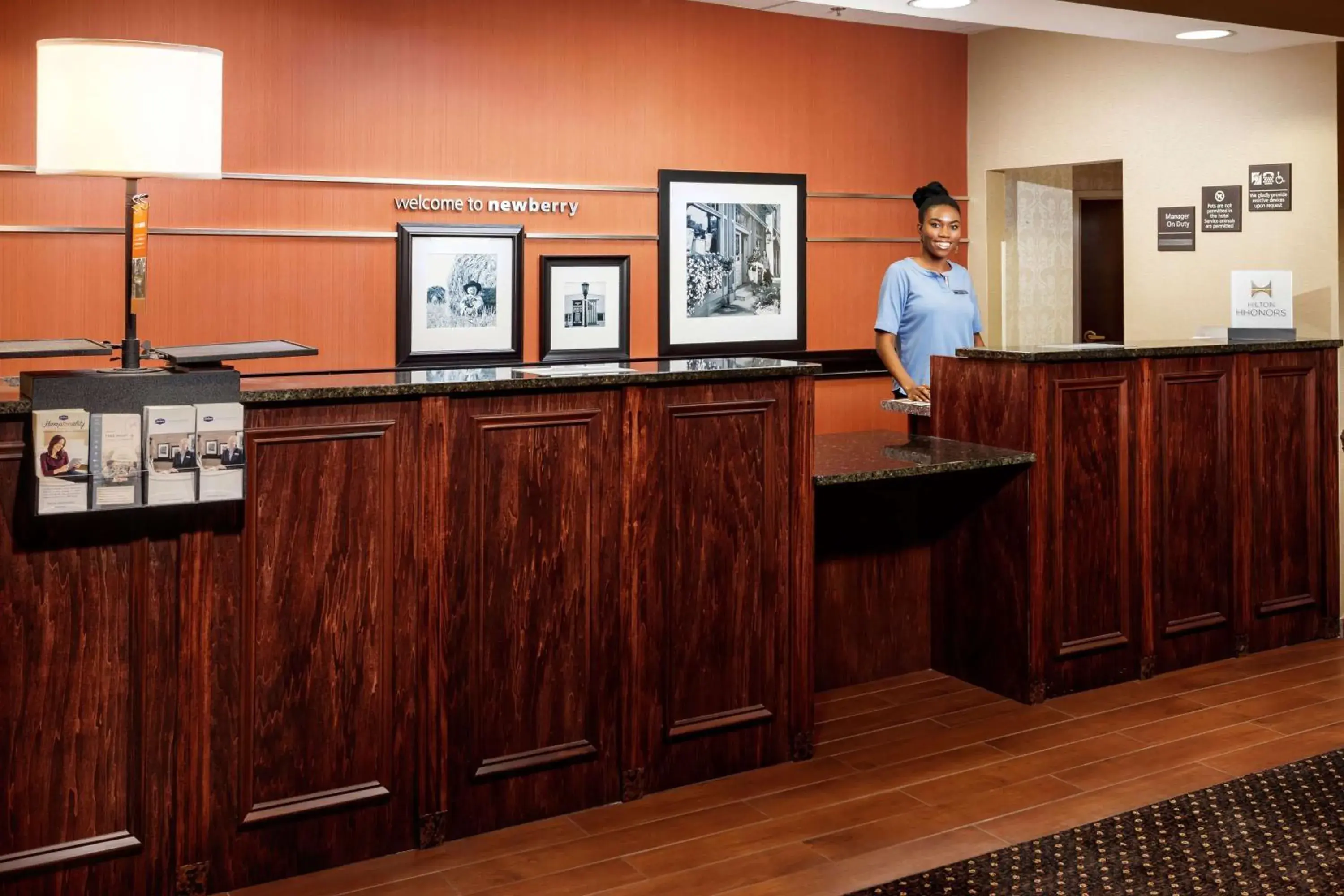 Lobby or reception in Hampton Inn Newberry Opera House Lobby or reception in Hampton Inn Newberry Opera House