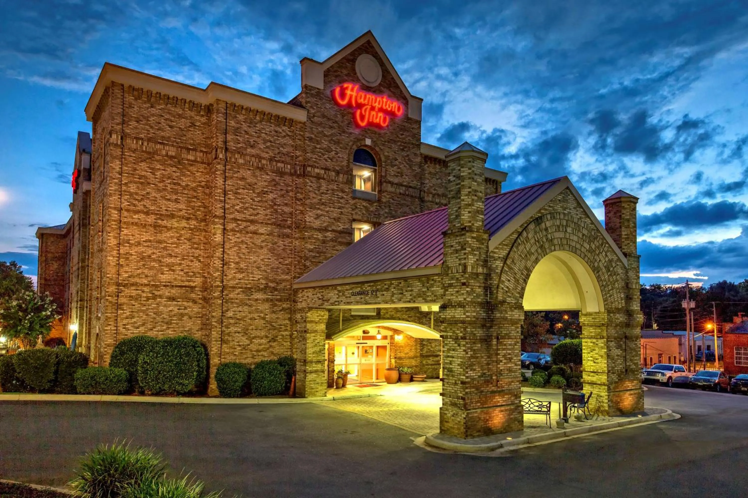 Property building in Hampton Inn Newberry Opera House