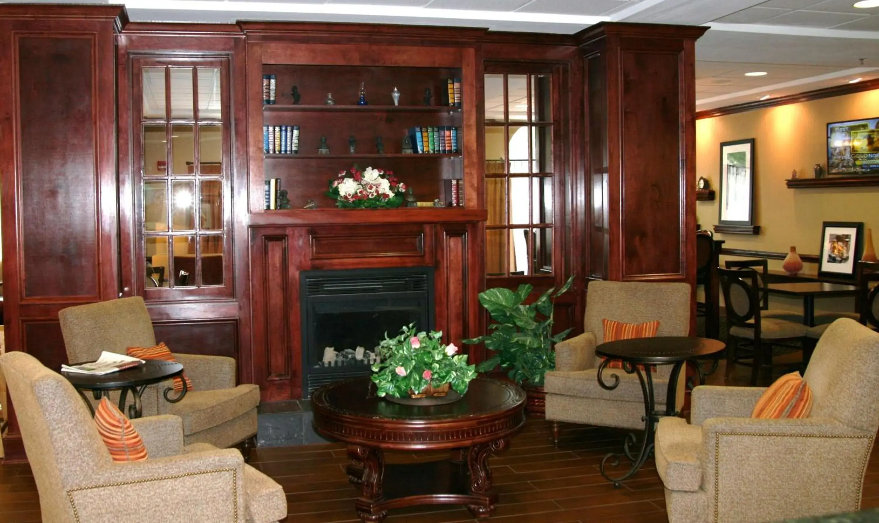 Lobby or reception in Hampton Inn Newberry Opera House Lobby or reception in Hampton Inn Newberry Opera House