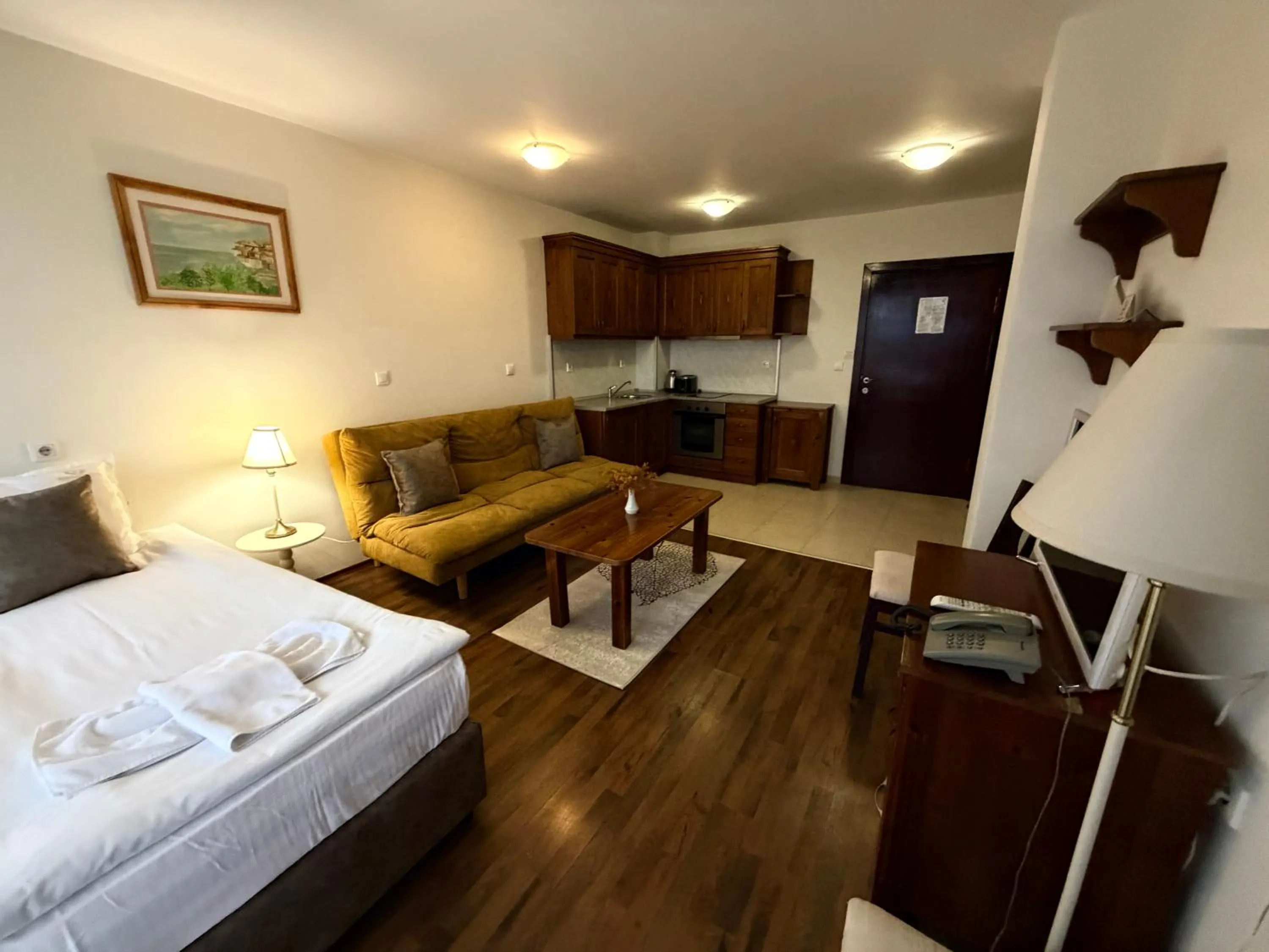 Bed in Elegant Lux Hotel