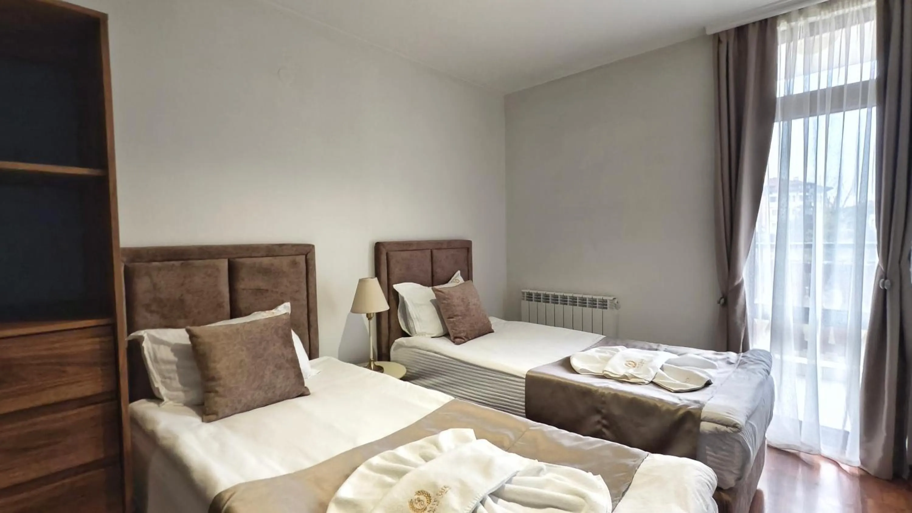 Bed in Elegant Lux Hotel