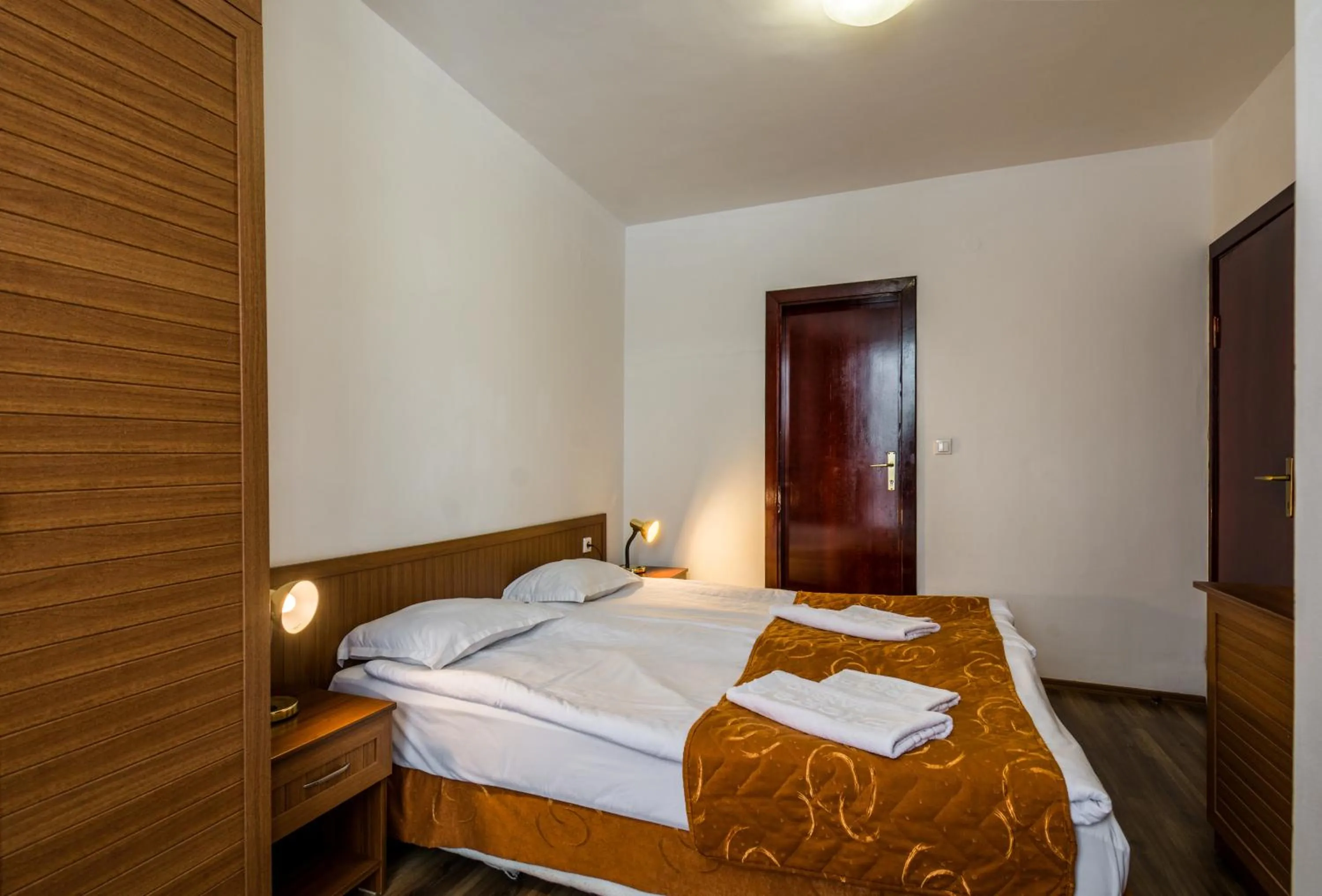 Bed in Elegant Lux Hotel